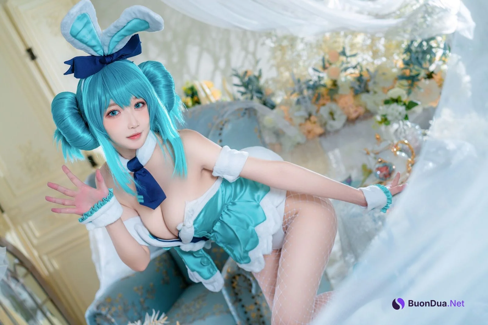 [阿包也是兔娘] 白兔 Miku - Photo 16