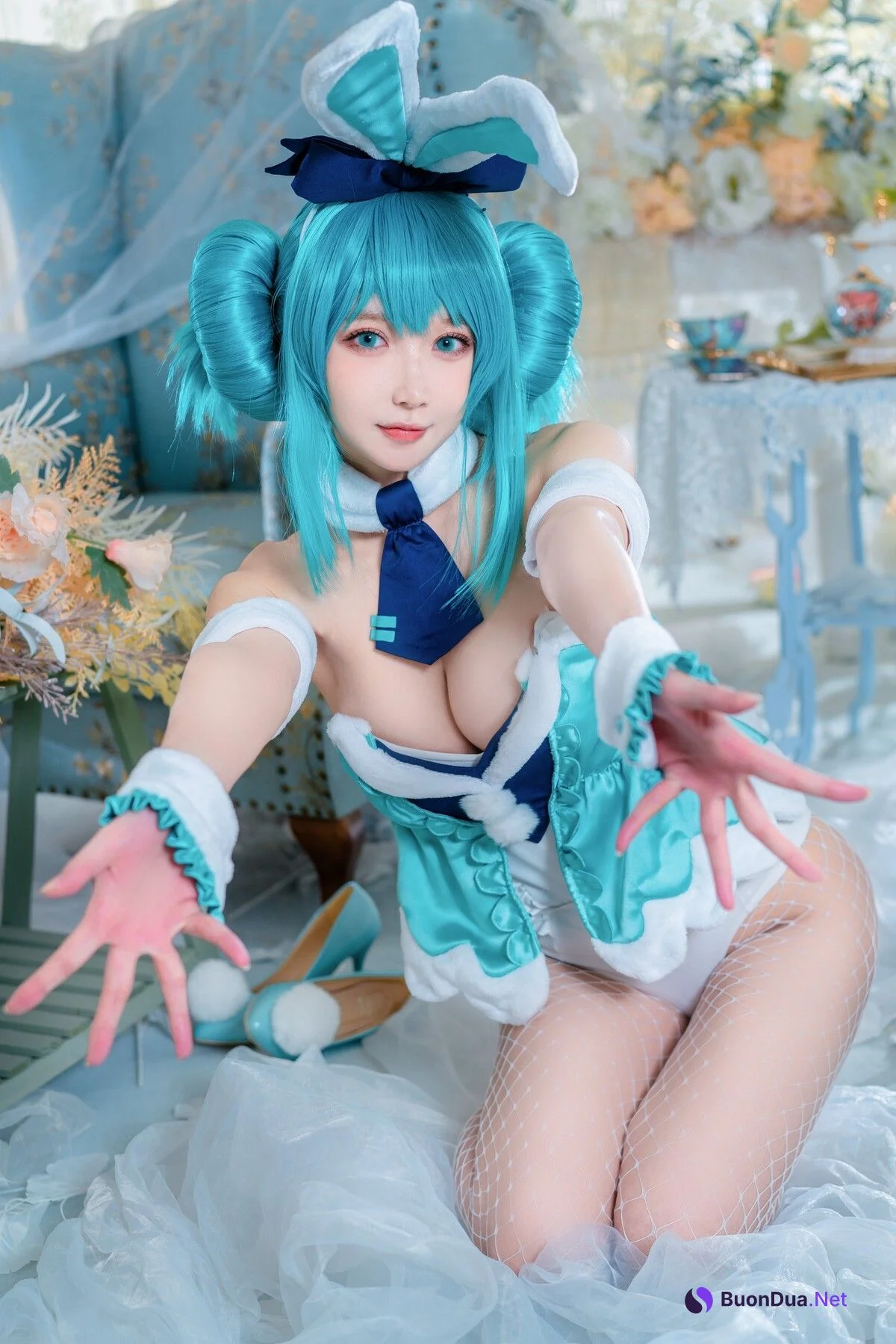 [阿包也是兔娘] 白兔 Miku - Photo 17