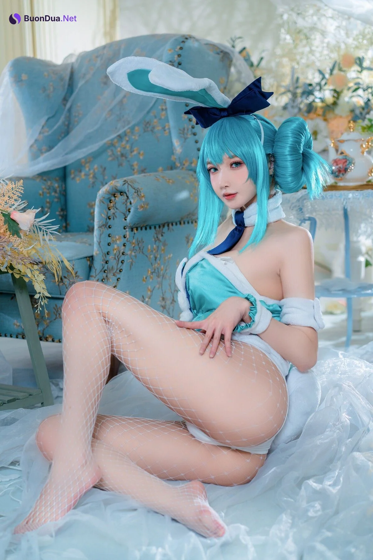 [阿包也是兔娘] 白兔 Miku - Photo 20