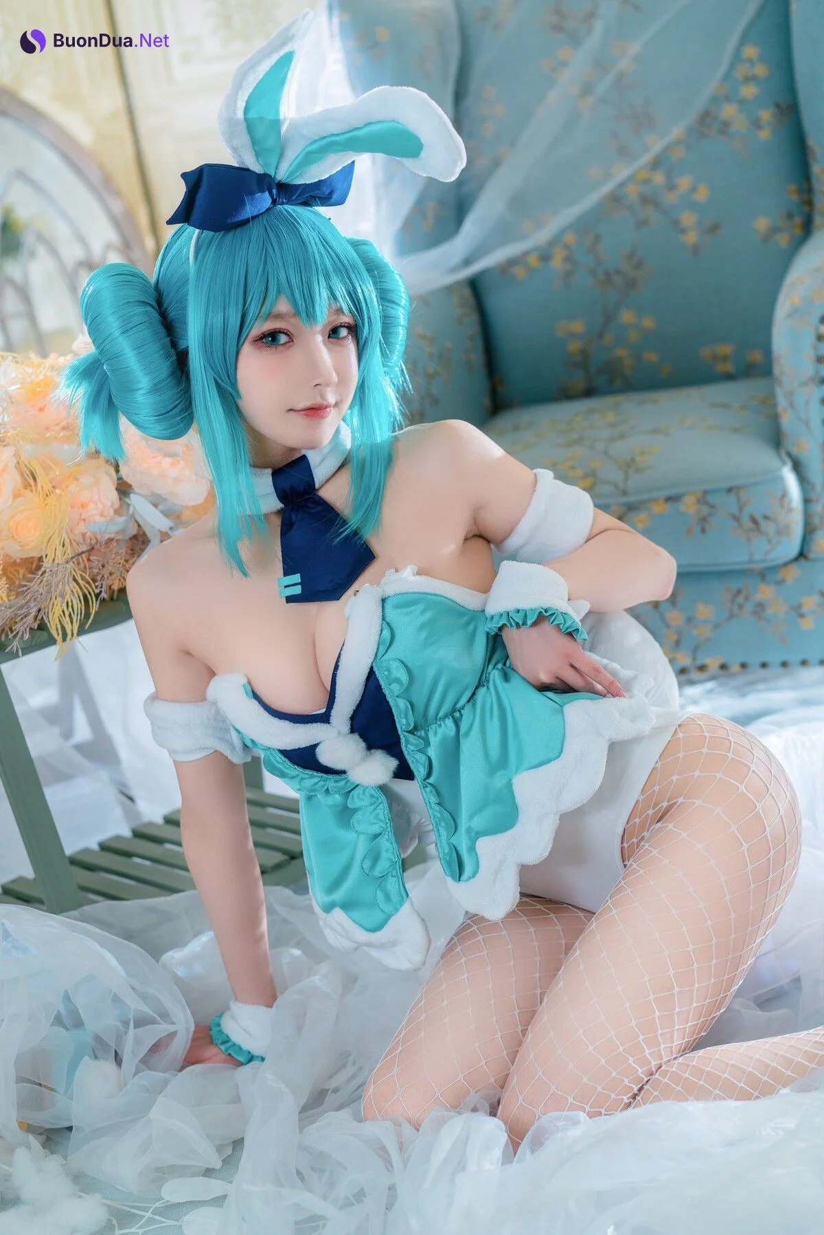 [阿包也是兔娘] 白兔 Miku - Photo 7