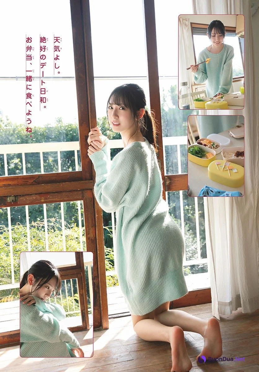 Miku Kanemura 金村美玖, Shonen Sunday 2021 No.07 (週刊少年サンデー 2021年7号) - รูปภาพ 5