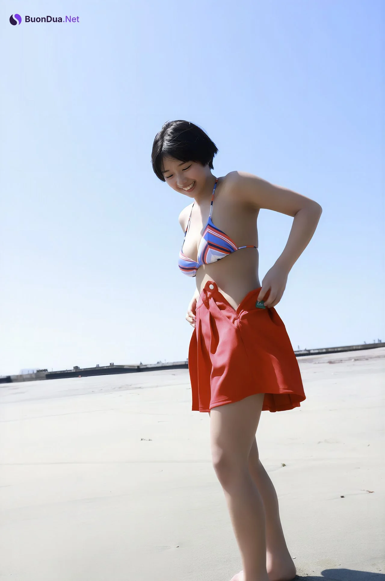 Miku Kuwajima 桑島海空, FRIDAYデジタル写真集 全カット 『忘れない夏』 Set.02 - Photo 4