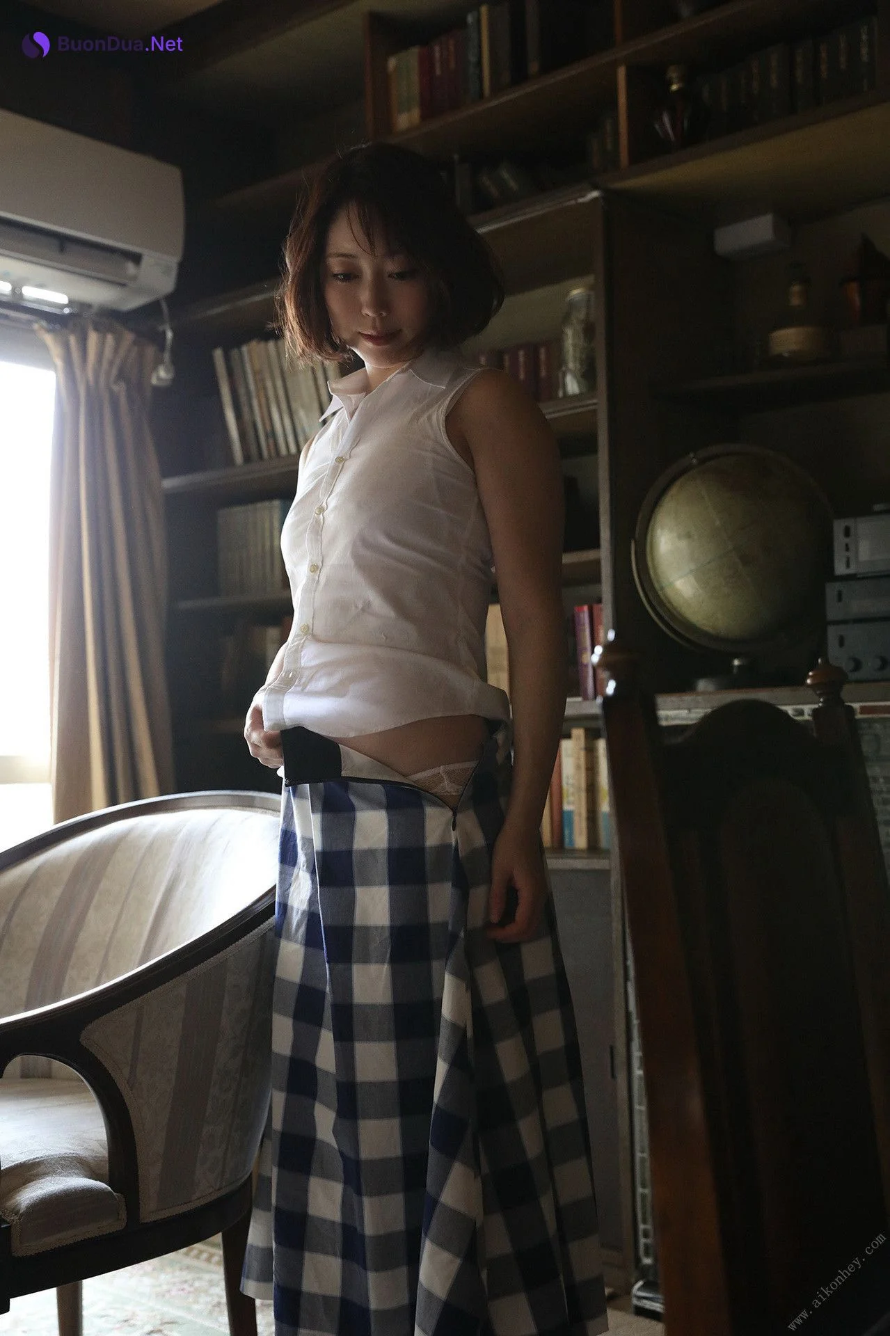 Miku 未來, 週刊ポストデジタル写真集 聡明な淑女の止まらない妄想 Set.01 - 写真 20