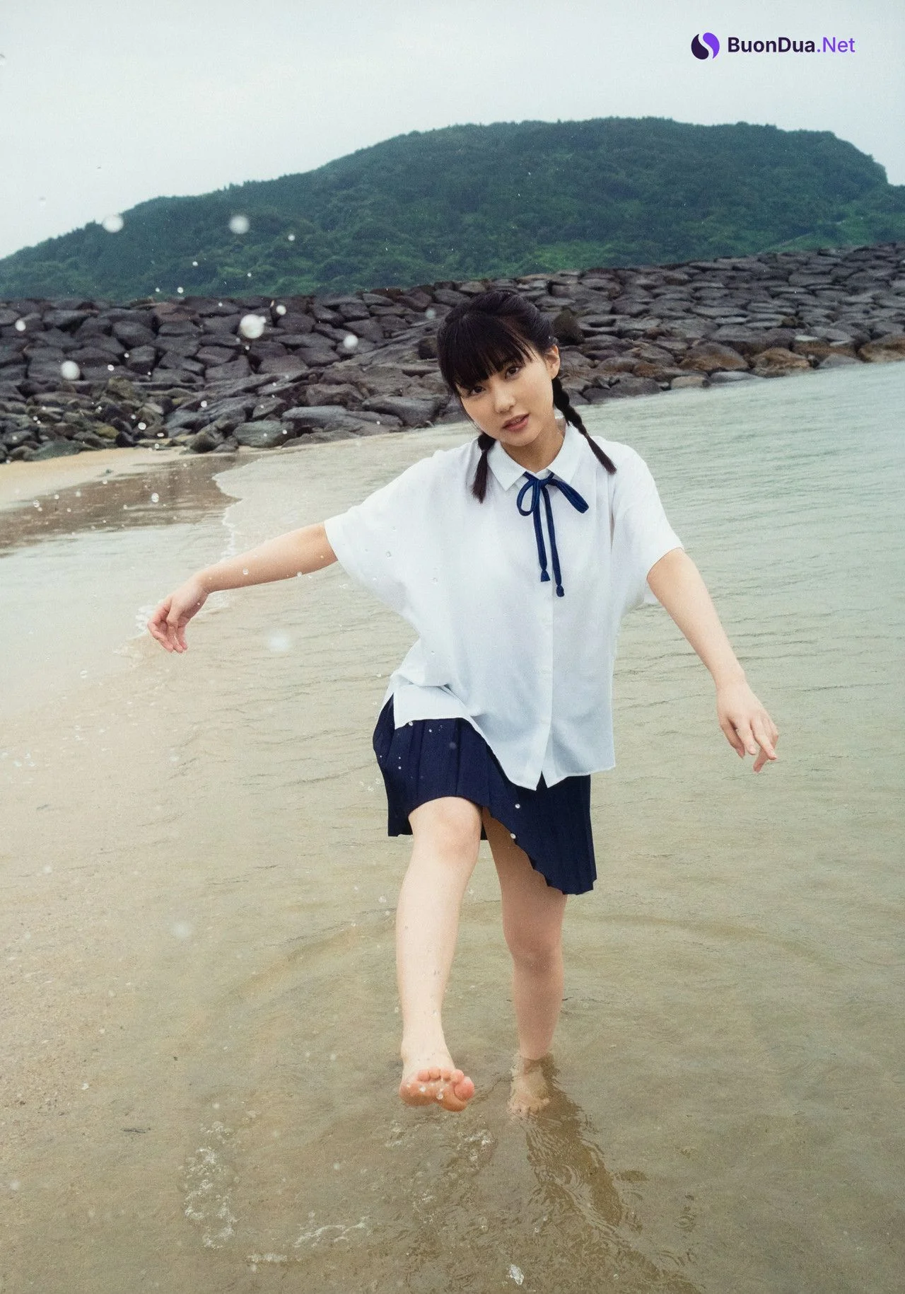 Miku Tanaka 田中美久, 1st写真集 「1/2少女」 Set.01 - รูปภาพ 10