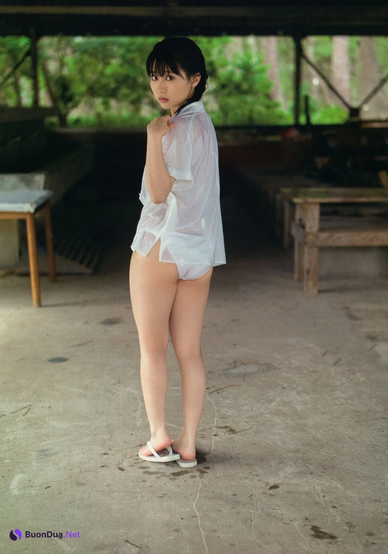 Miku Tanaka 田中美久, 1st写真集 「1/2少女」 Set.01 - รูปภาพ 20