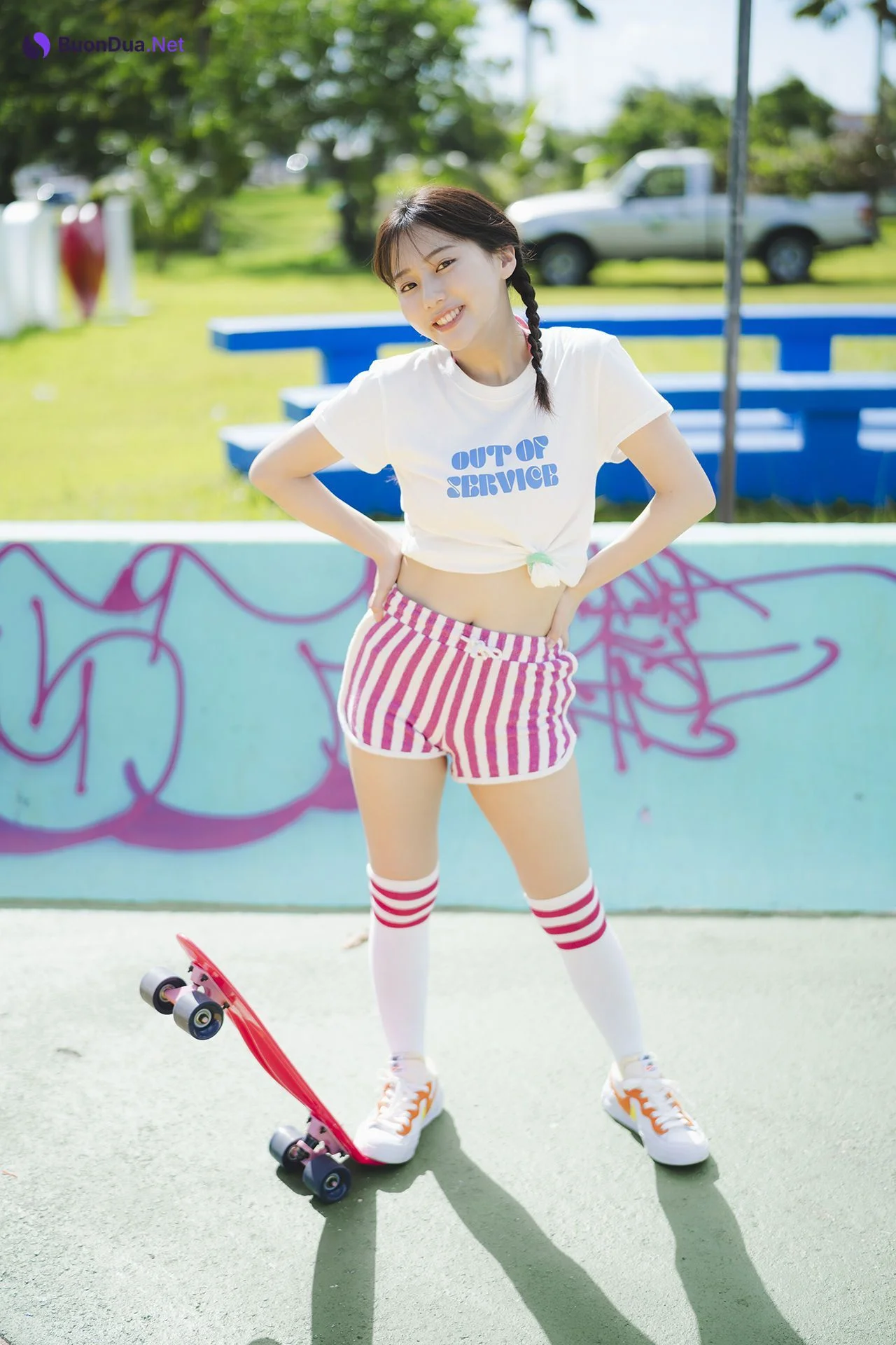 Miku Tanaka 田中美久, ヤングガンガンデジタル限定写真集 「いっしょに旅して。」 Set.02 - 照片 4