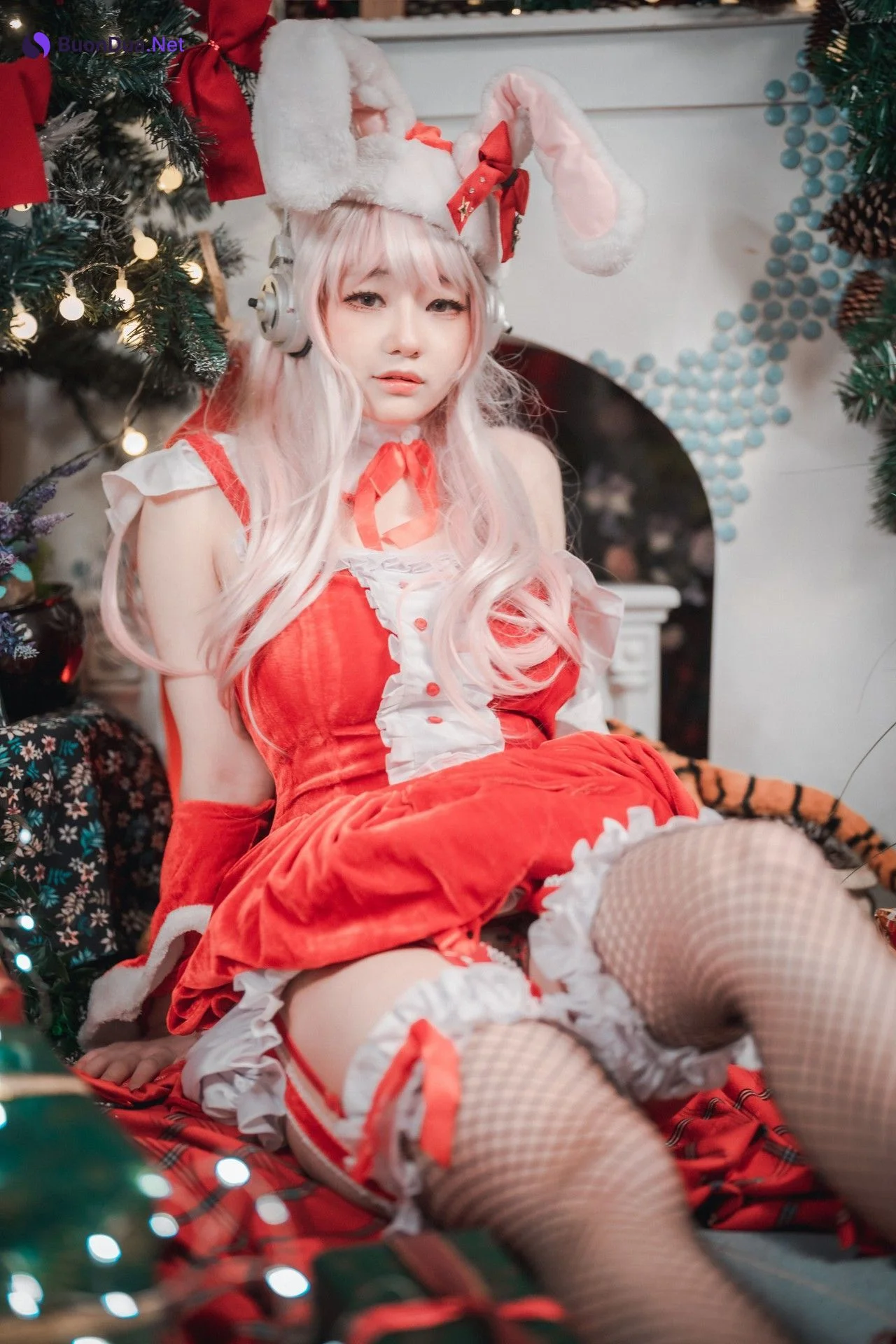 Mimmi 밈미, [DJAWA] Christmas Special 2022 Super Sonico Set.01 - Photo 15
