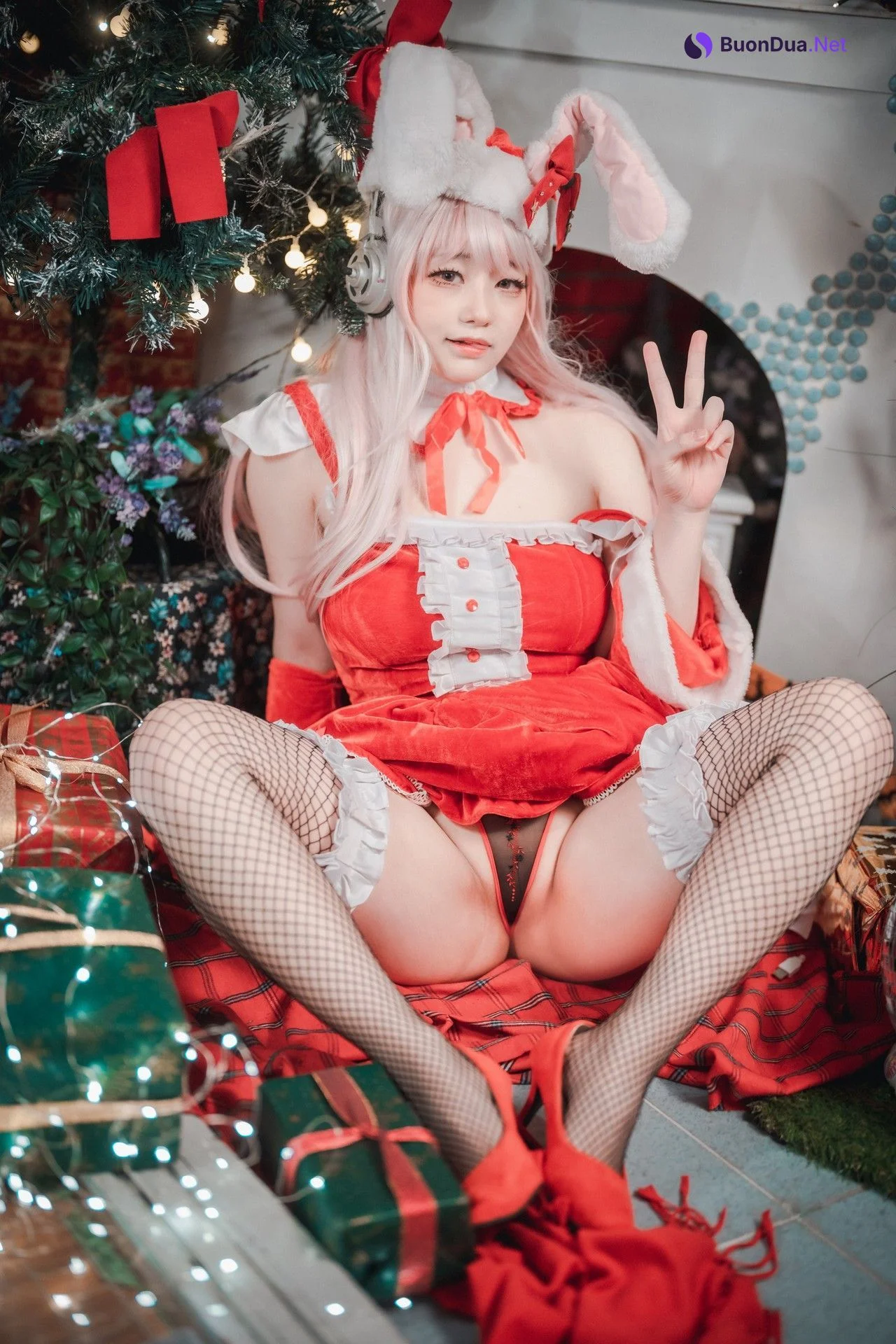 Mimmi 밈미, [DJAWA] Christmas Special 2022 Super Sonico Set.01 - Photo 18