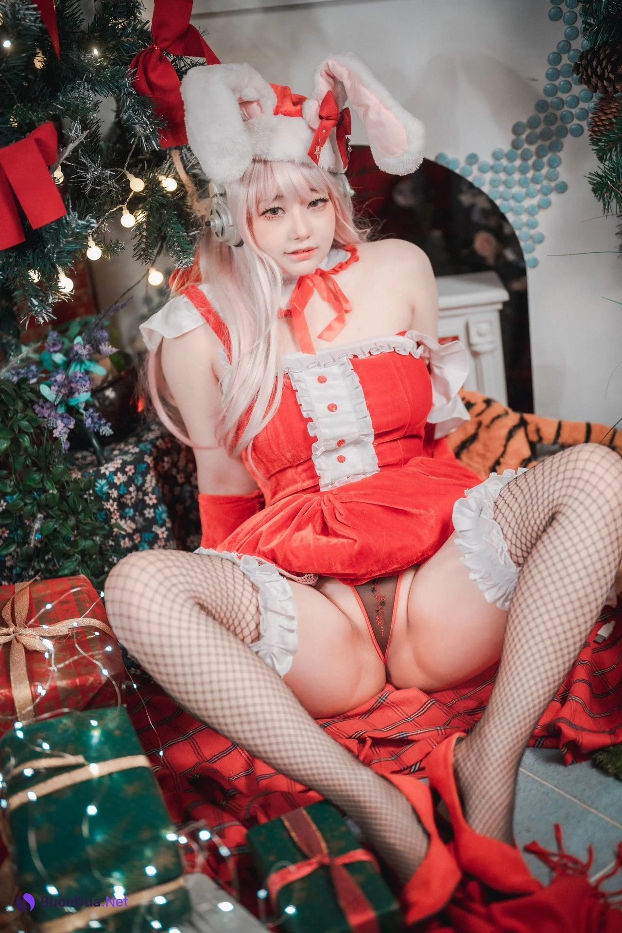 Mimmi 밈미, [DJAWA] Christmas Special 2022 Super Sonico Set.01 - Photo 19