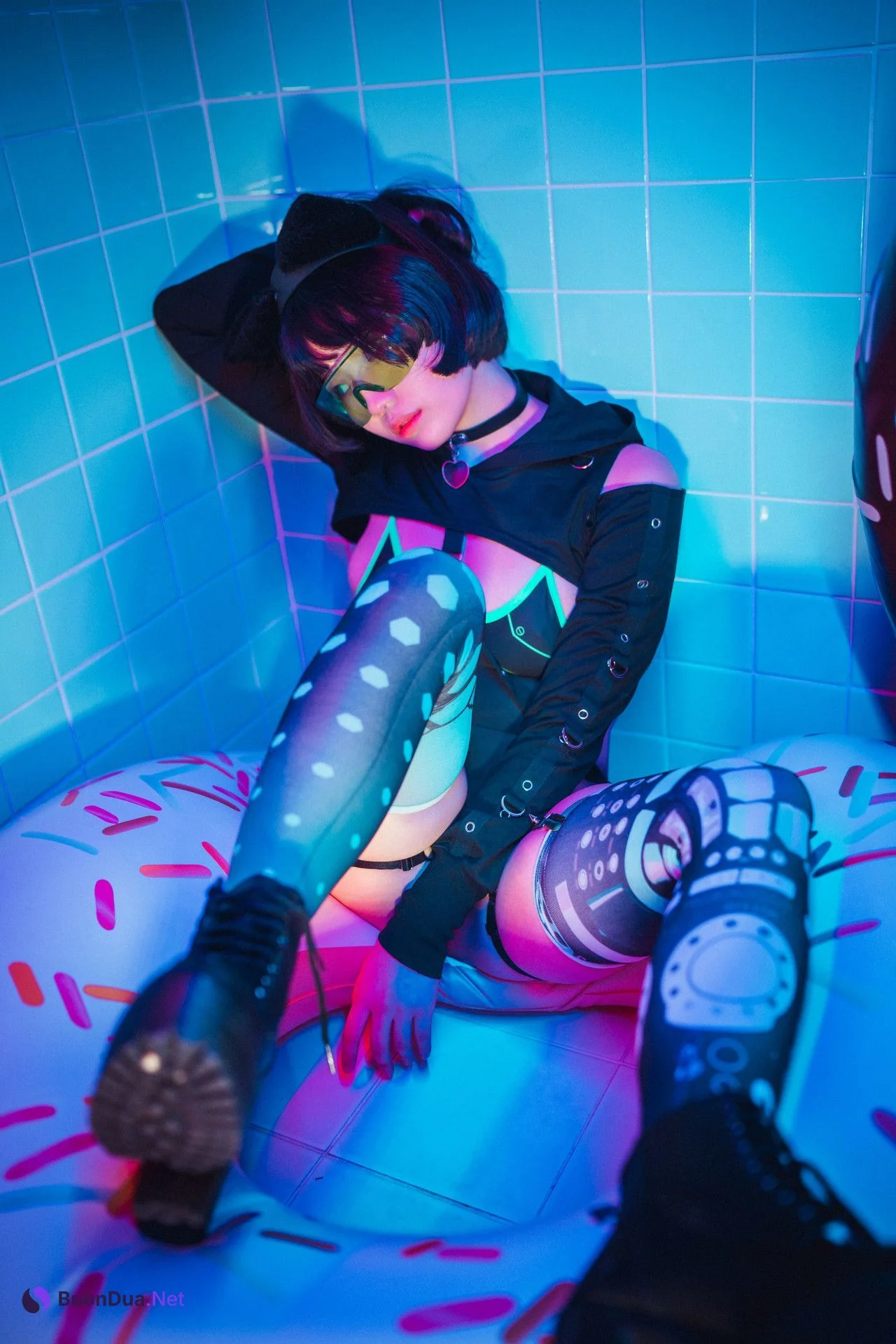Mimmi 밈미, [DJAWA] Cyberpunk Girl - Photo 12