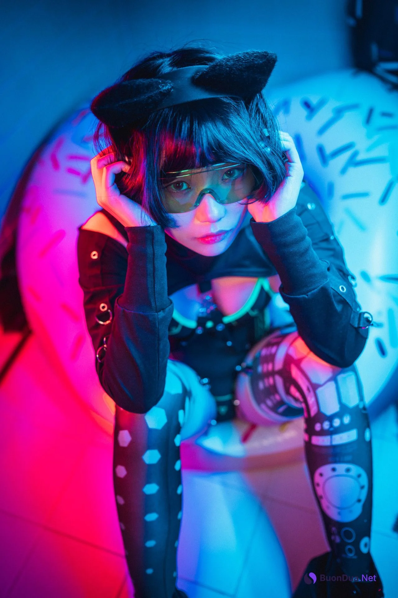 Mimmi 밈미, [DJAWA] Cyberpunk Girl - Photo 16