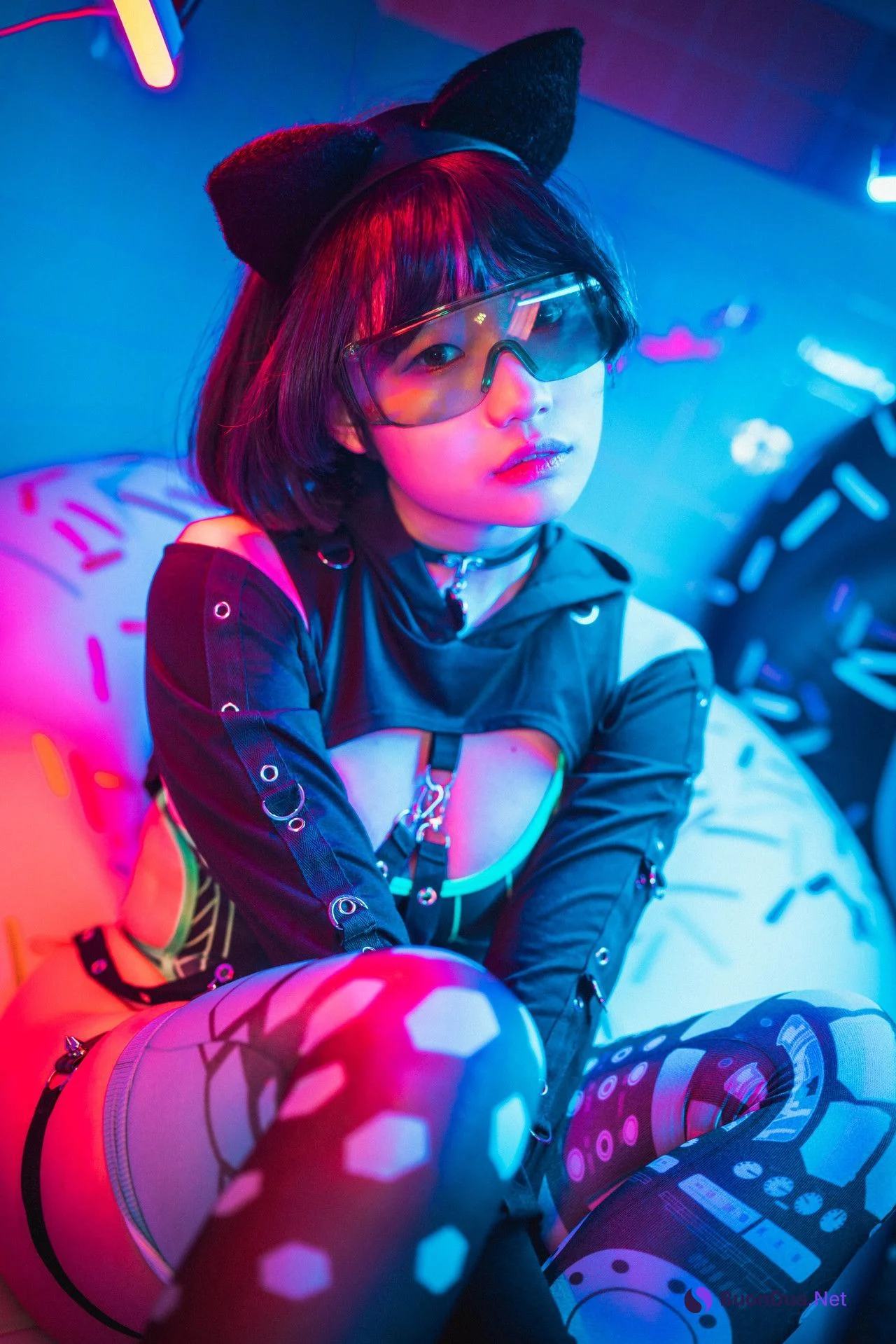 Mimmi 밈미, [DJAWA] Cyberpunk Girl - Photo 17