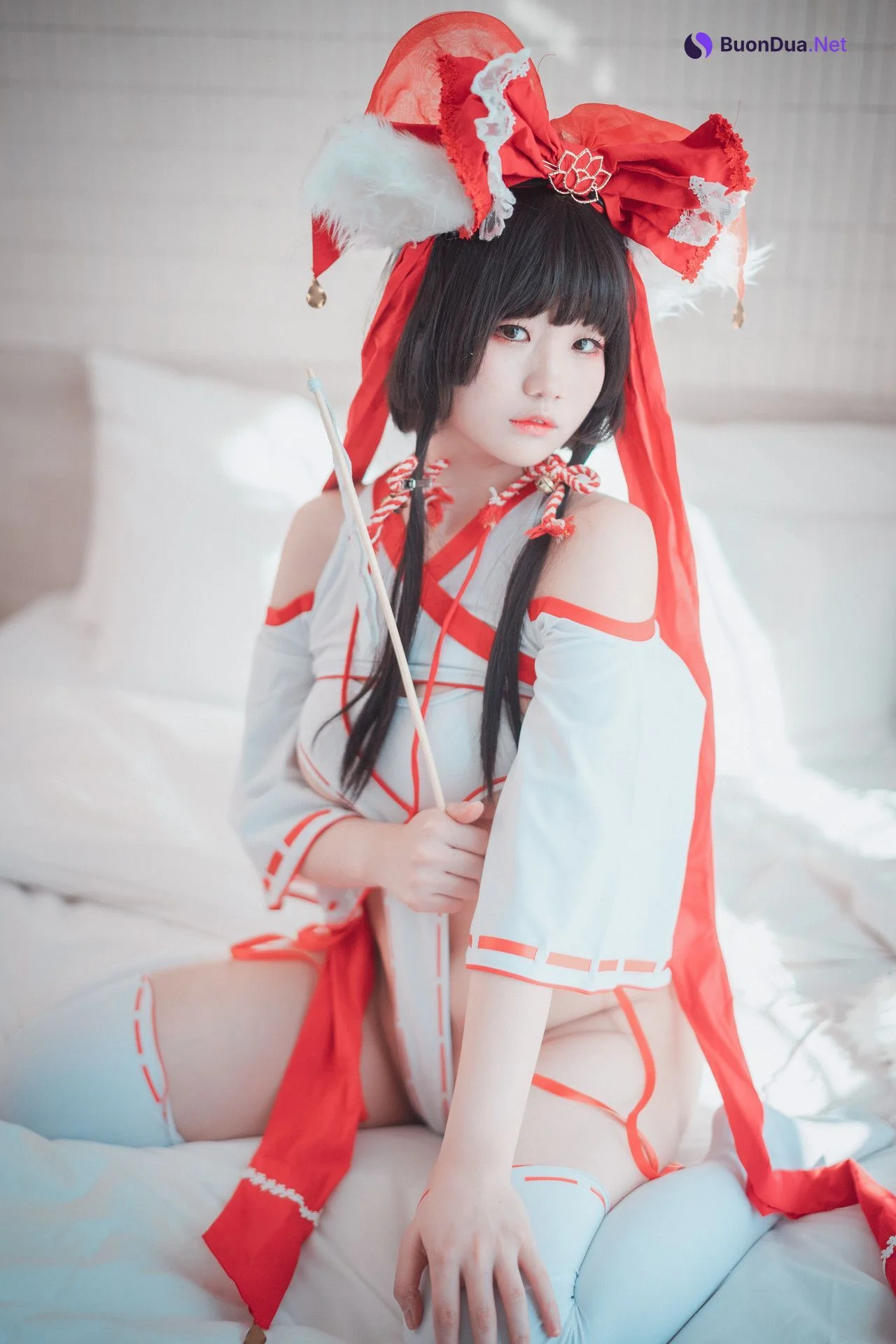 Mimmi 밈미, [DJAWA] Kitsune Miko A.Ver - Photo 14