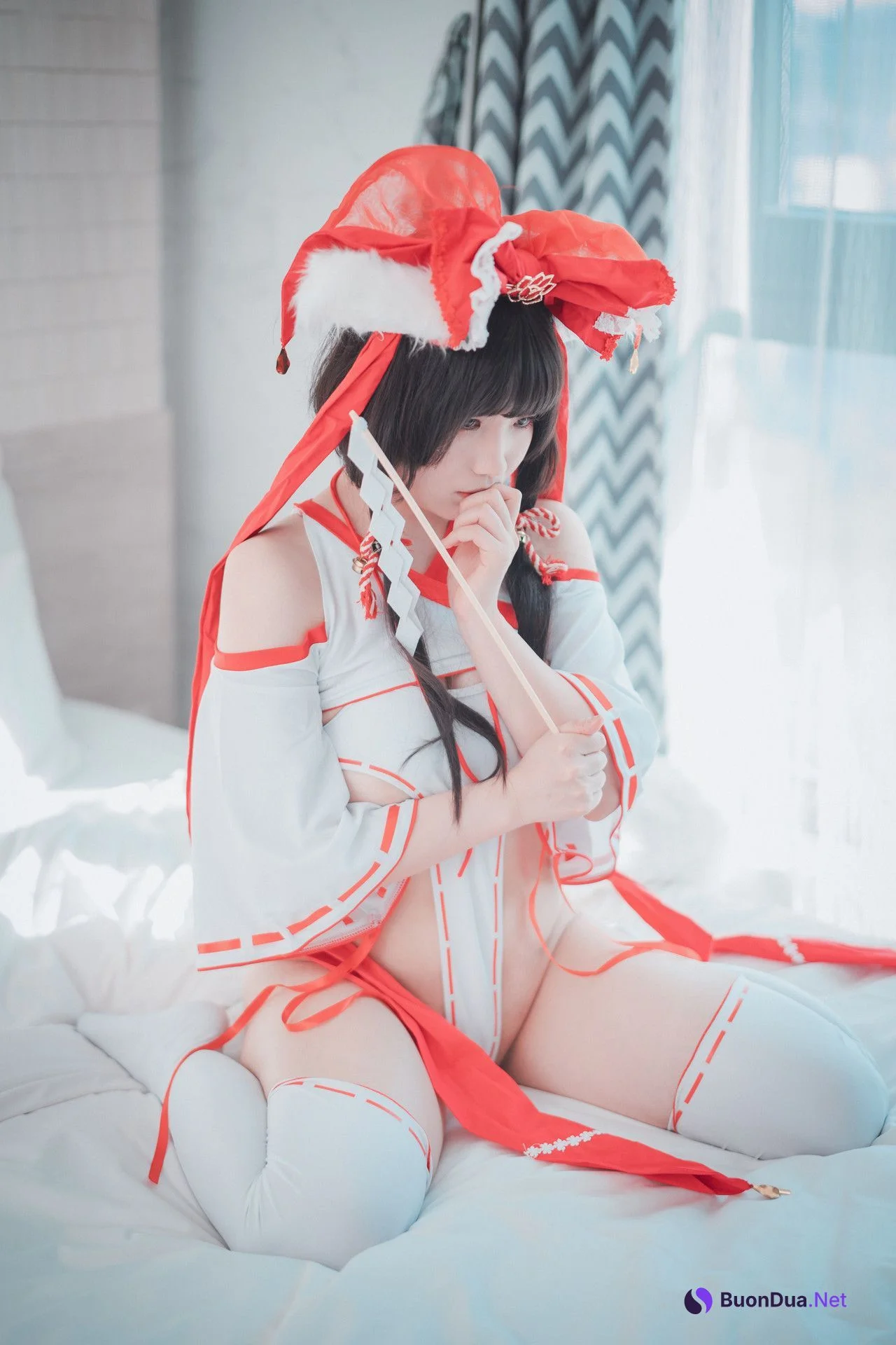 Mimmi 밈미, [DJAWA] Kitsune Miko A.Ver - Photo 15