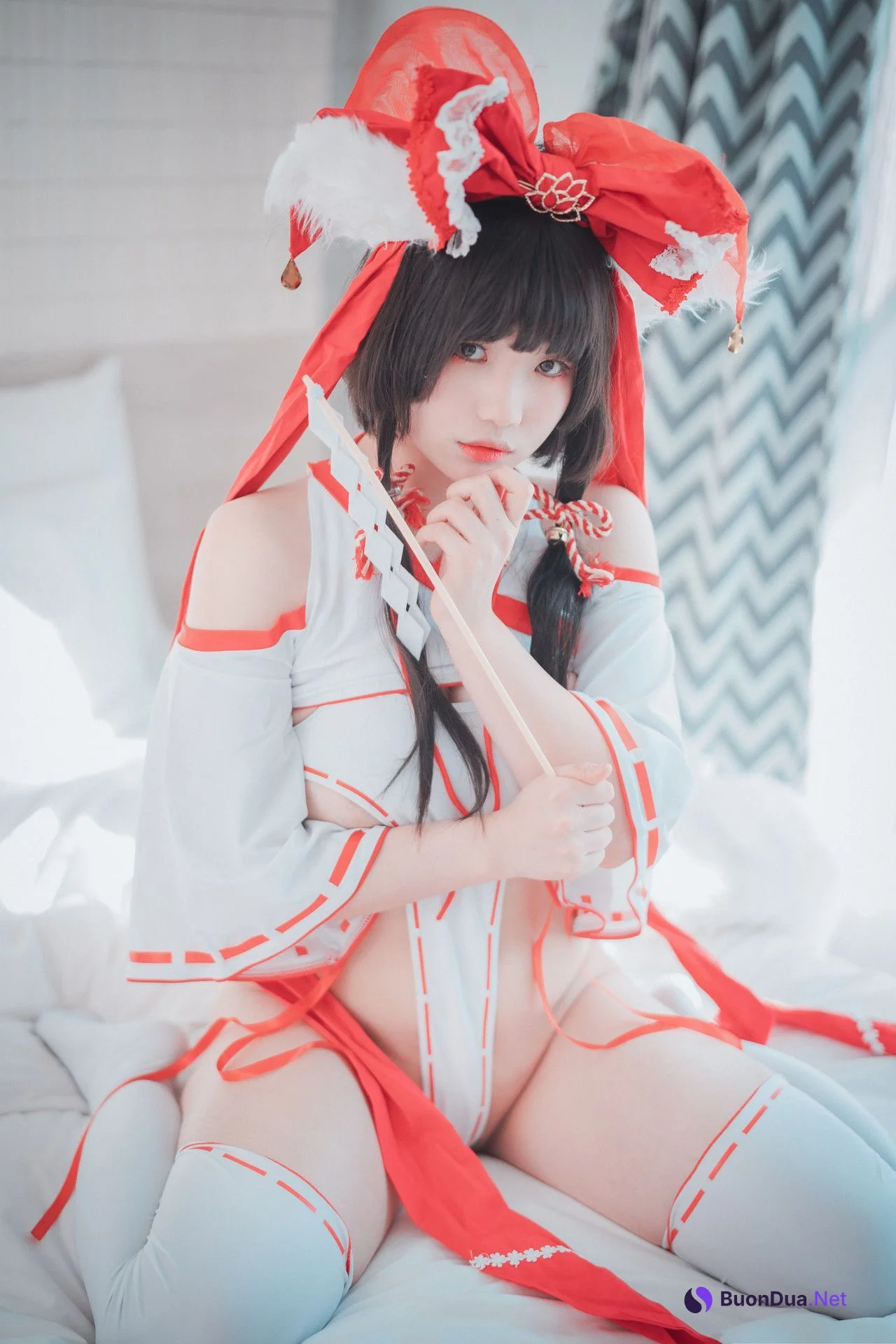 Mimmi 밈미, [DJAWA] Kitsune Miko A.Ver - Photo 16