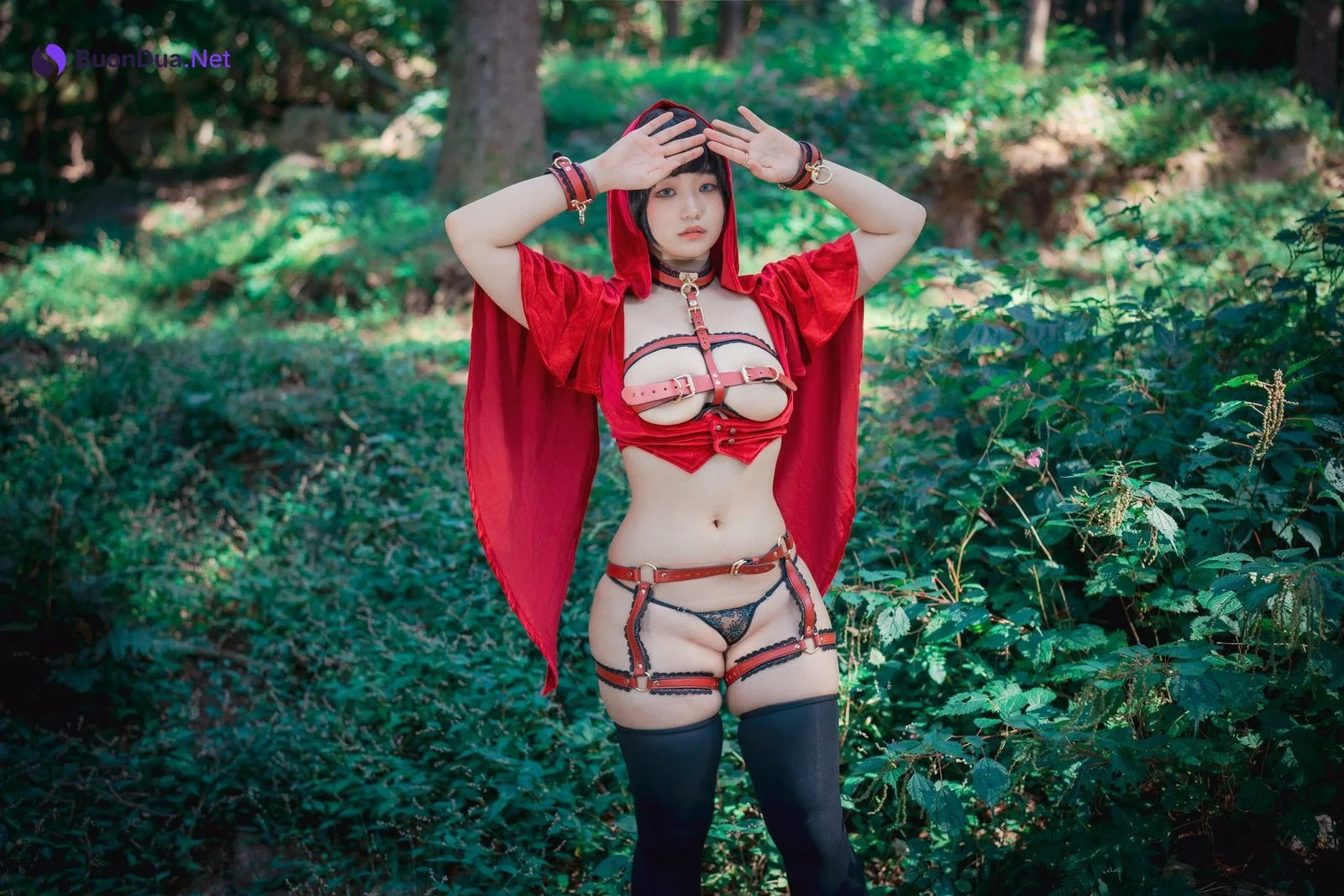 Mimmi 밈미, [DJAWA] Naughty Red Hiring Hood Set.01 - รูปภาพ 11