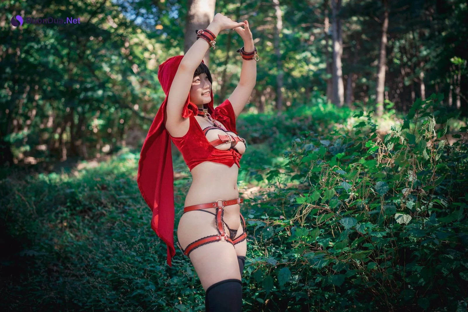 Mimmi 밈미, [DJAWA] Naughty Red Hiring Hood Set.01 - รูปภาพ 18
