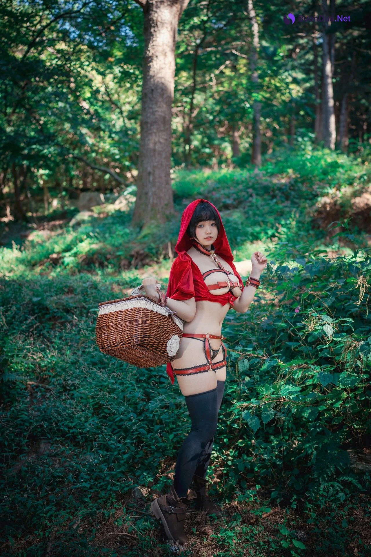 Mimmi 밈미, [DJAWA] Naughty Red Hiring Hood Set.01 - รูปภาพ 2
