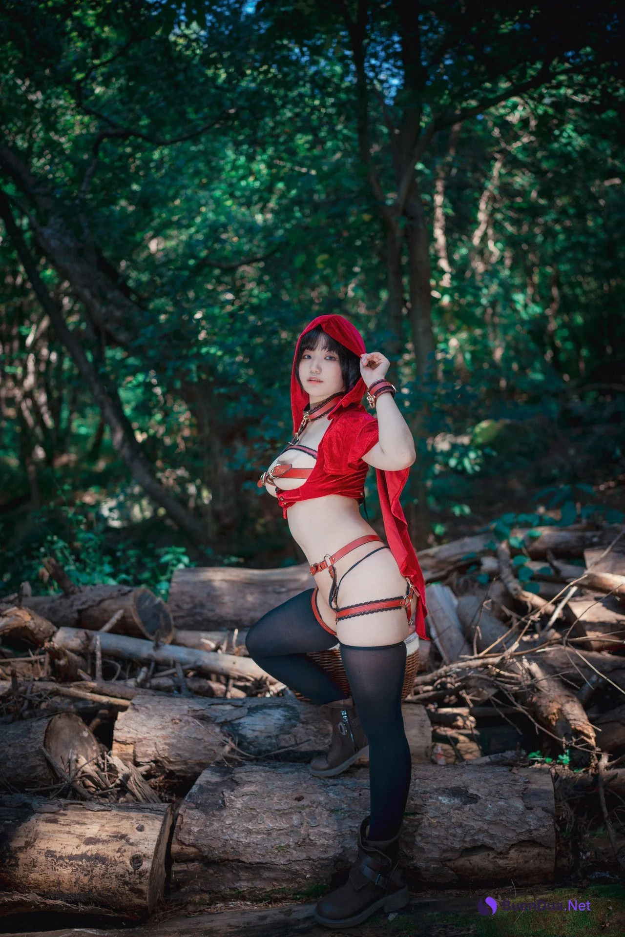 Mimmi 밈미, [DJAWA] Naughty Red Hiring Hood Set.02 - รูปภาพ 17
