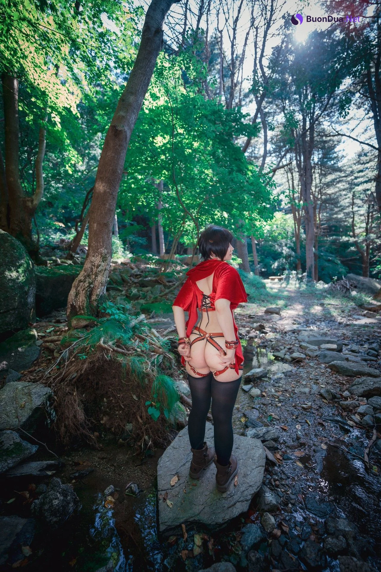 Mimmi 밈미, [DJAWA] Naughty Red Hiring Hood Set.02 - รูปภาพ 3