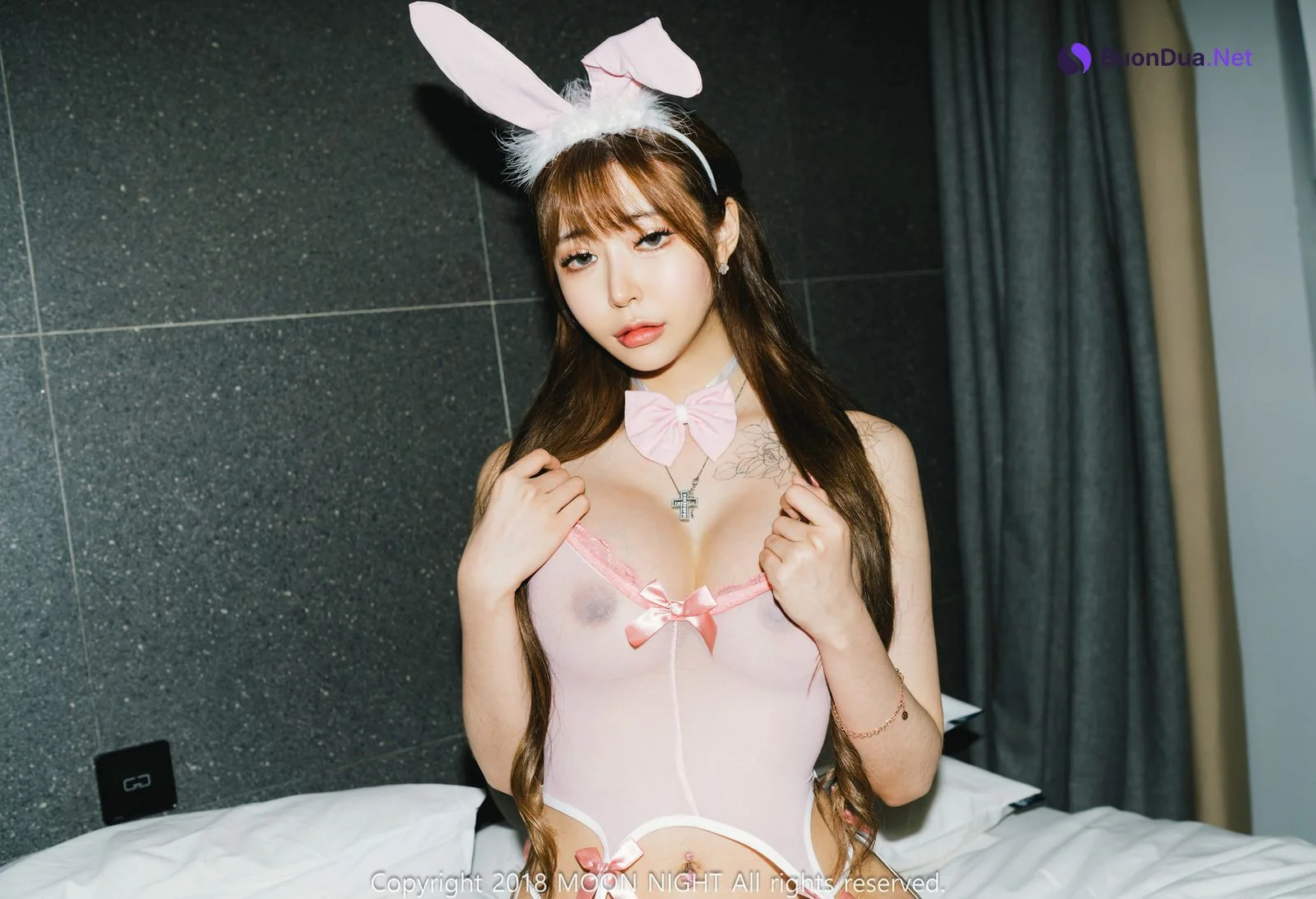 Min Harin 민하린, [Moon Night Snap] ‘G컵 (왕쮸쮸) G-Cup Big breasts’ - รูปภาพ 4