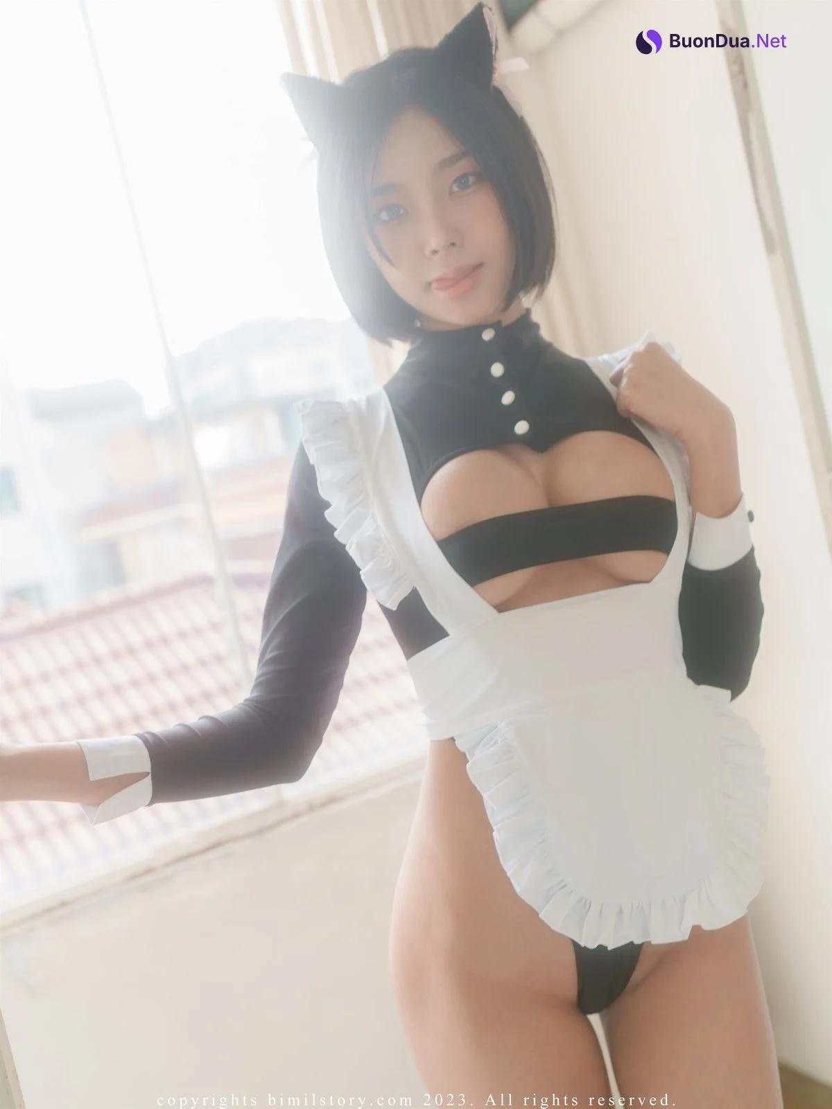 Mina 민아, [Bimilstory] Black Cat Mina Set.01 - Photo 4