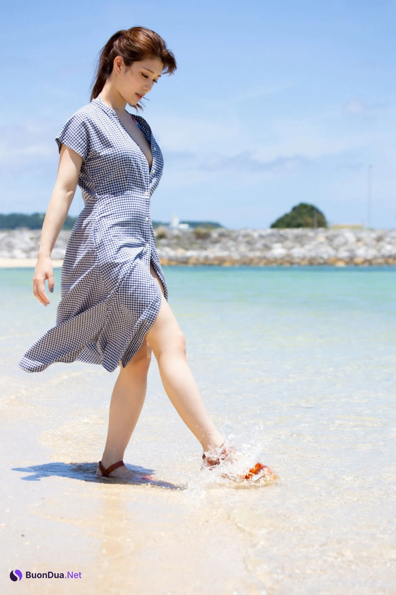 Minaho Ariga 有賀みなほ, ヘアヌード写真集 「CRAZY SUMMER」 Set.02 - 照片 7