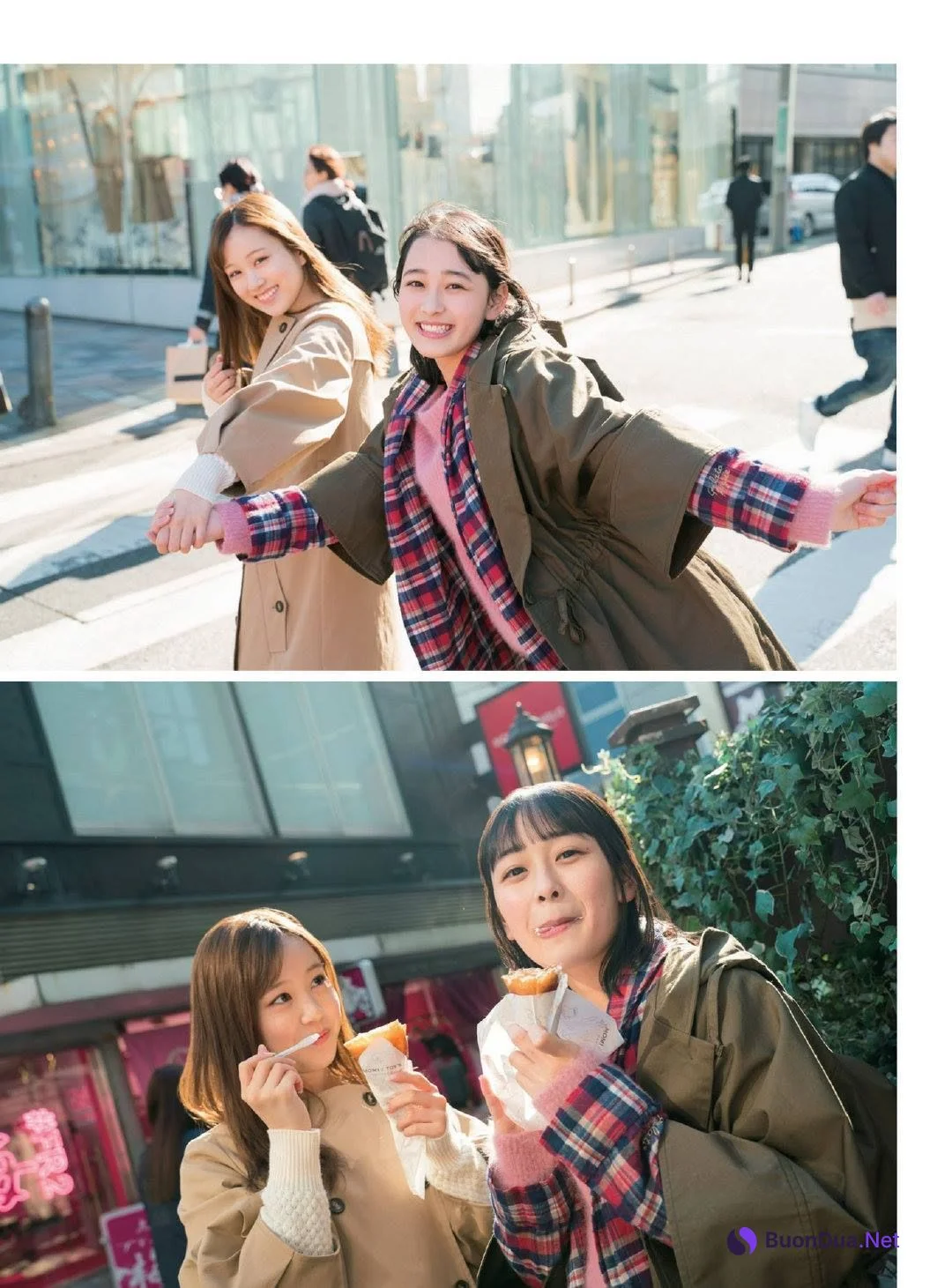 Minami Hoshino 星野みなみ, Hazuki Mukai 向井葉月, ENTAME 2019.03 (月刊エンタメ 2019年3月号) - Photo 2