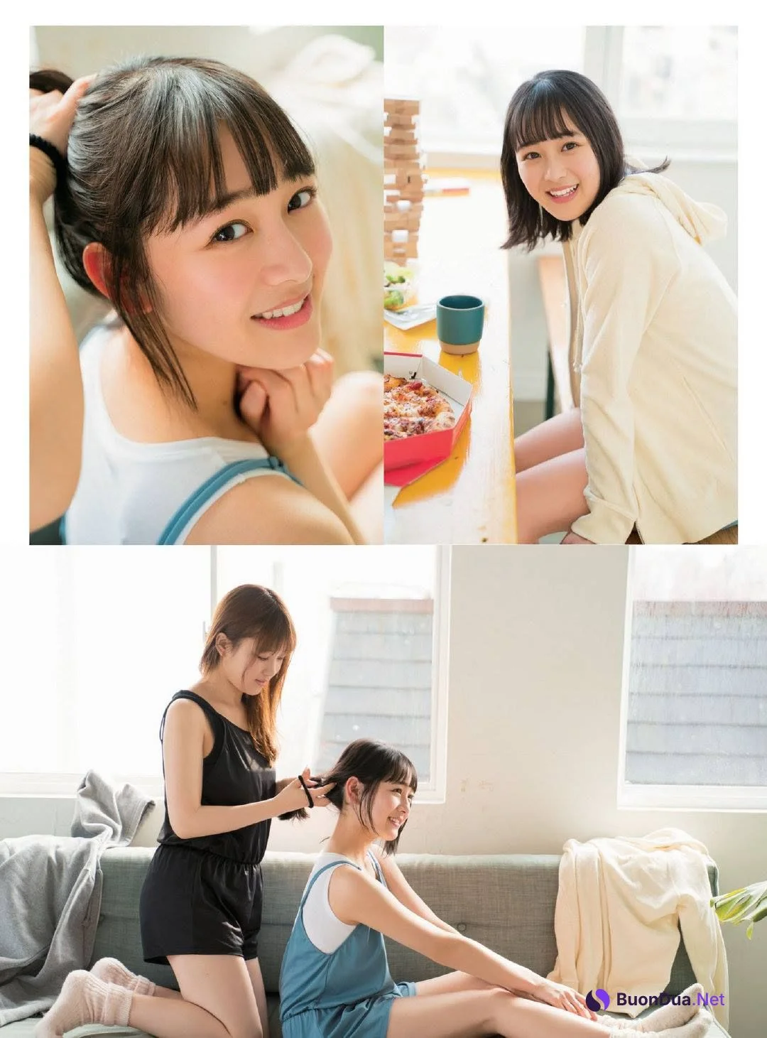Minami Hoshino 星野みなみ, Hazuki Mukai 向井葉月, ENTAME 2019.03 (月刊エンタメ 2019年3月号) - Photo 6