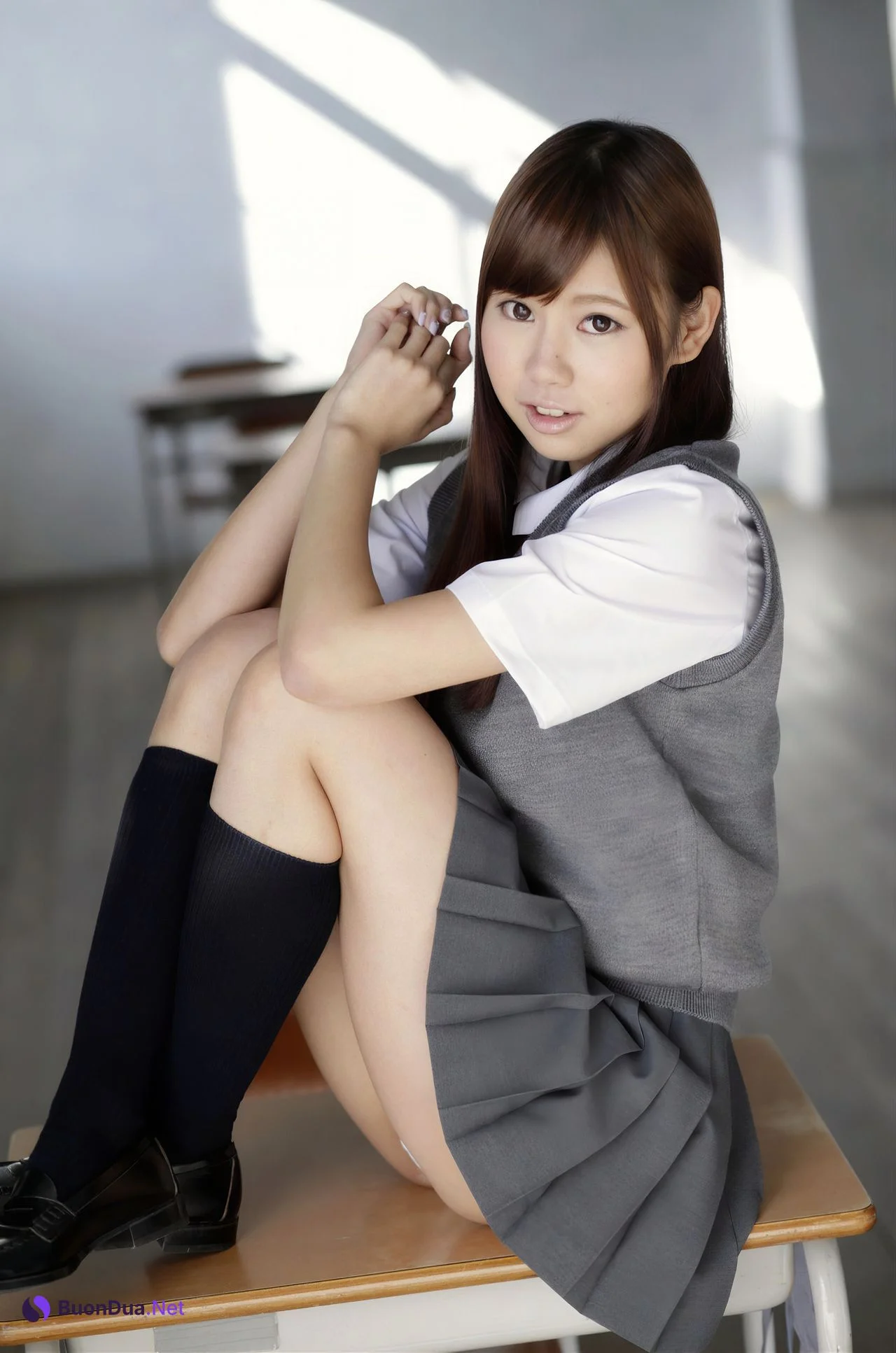 Minami Shiraishi 白石みなみ, 黒髪ご奉仕美少女秘密撮影会 カラダで尽くすマネージャー 2 Set.01 - Photo 3