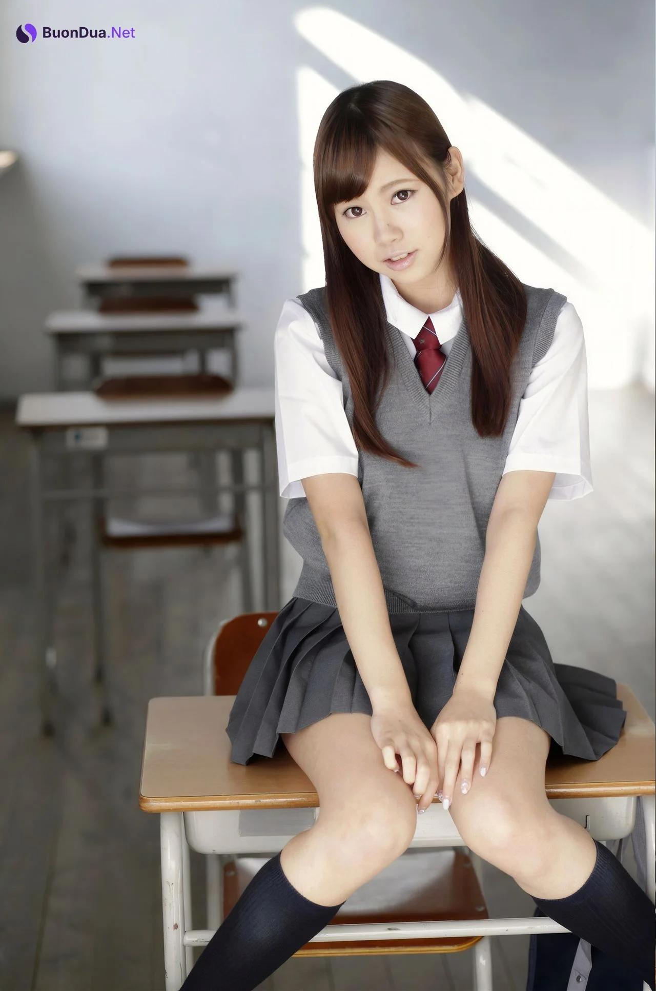 Minami Shiraishi 白石みなみ, 黒髪ご奉仕美少女秘密撮影会 カラダで尽くすマネージャー 2 Set.01 - Photo 4