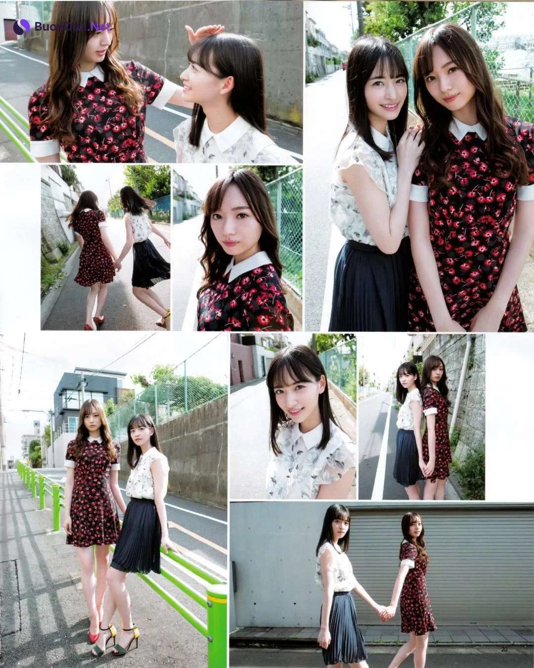 Minami Umezawa 梅澤美波, Saya Kanagawa 金川紗耶, BOMB! 2019.11 (ボム 2019年11月号) - รูปภาพ 7