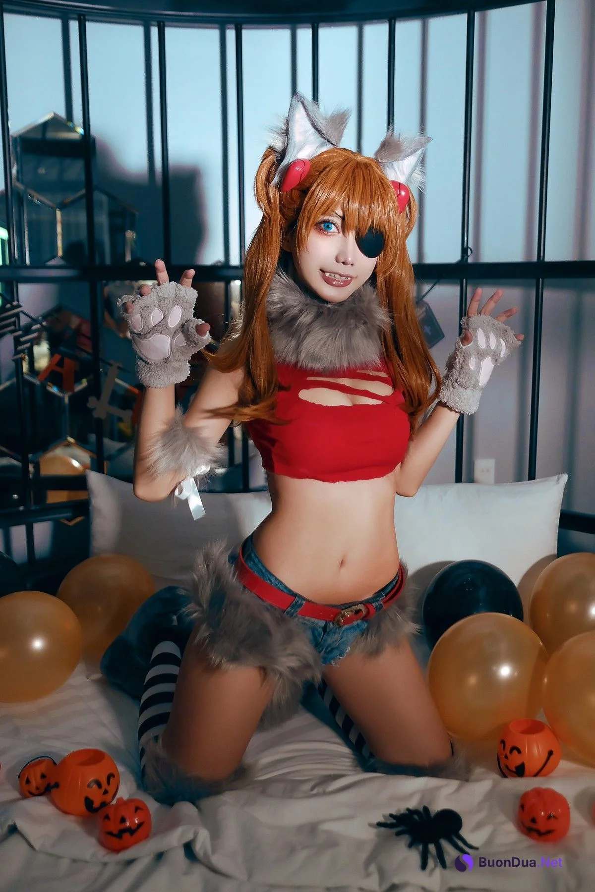MingTao 明桃 Cosplay Asuka Werewolf - Photo 3