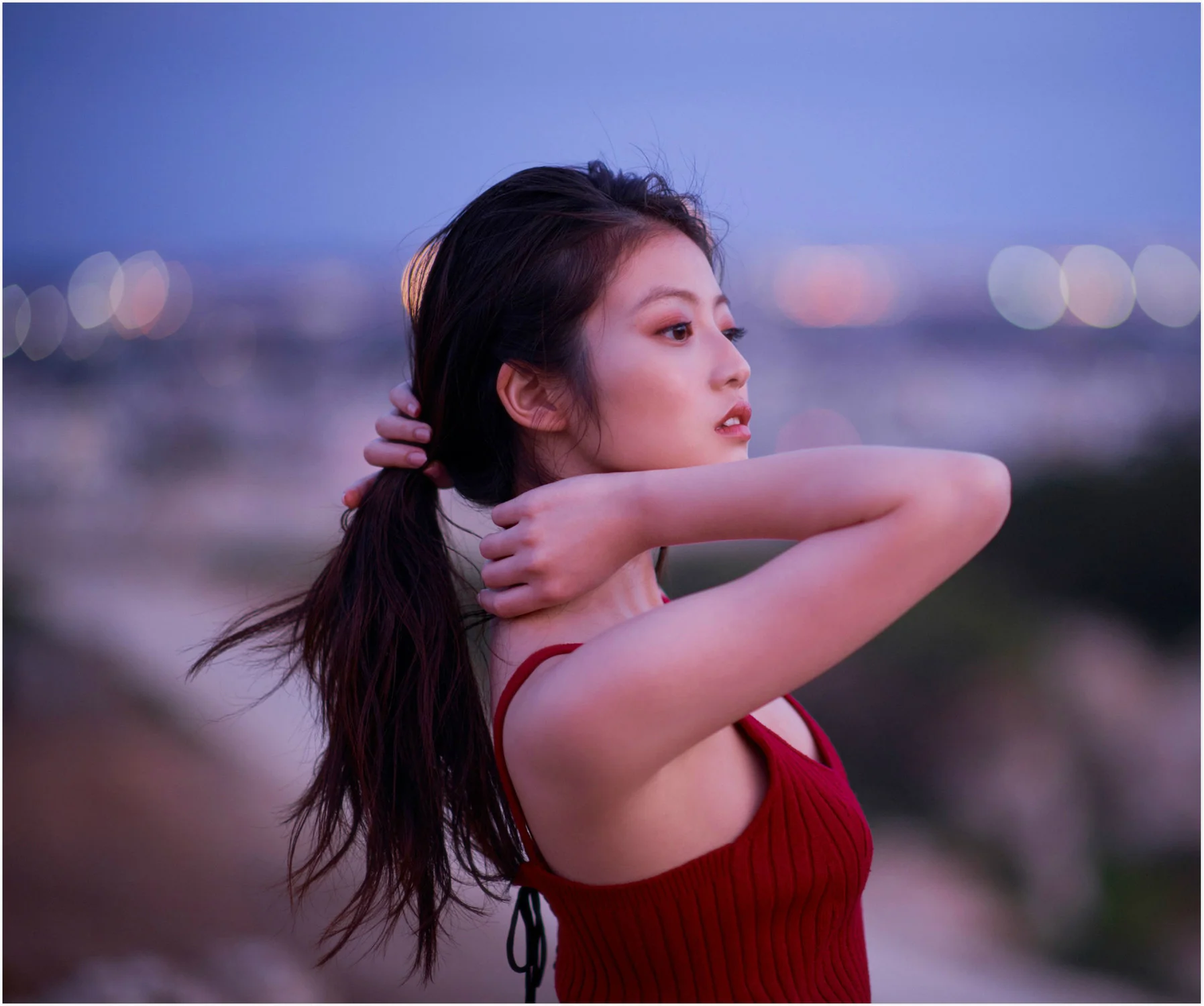 Mio Imada 今田美桜, 週プレ Photo Book 「福岡一の美少女inサニーサイド」 Set.02