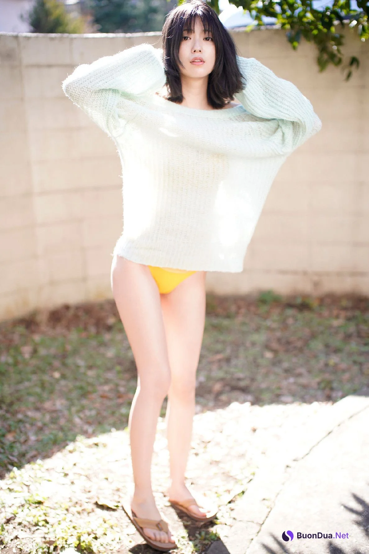 Mio Kudo 工藤美桜, FLASHデジタル写真集 初夏の艶 Set.01 - 写真 9