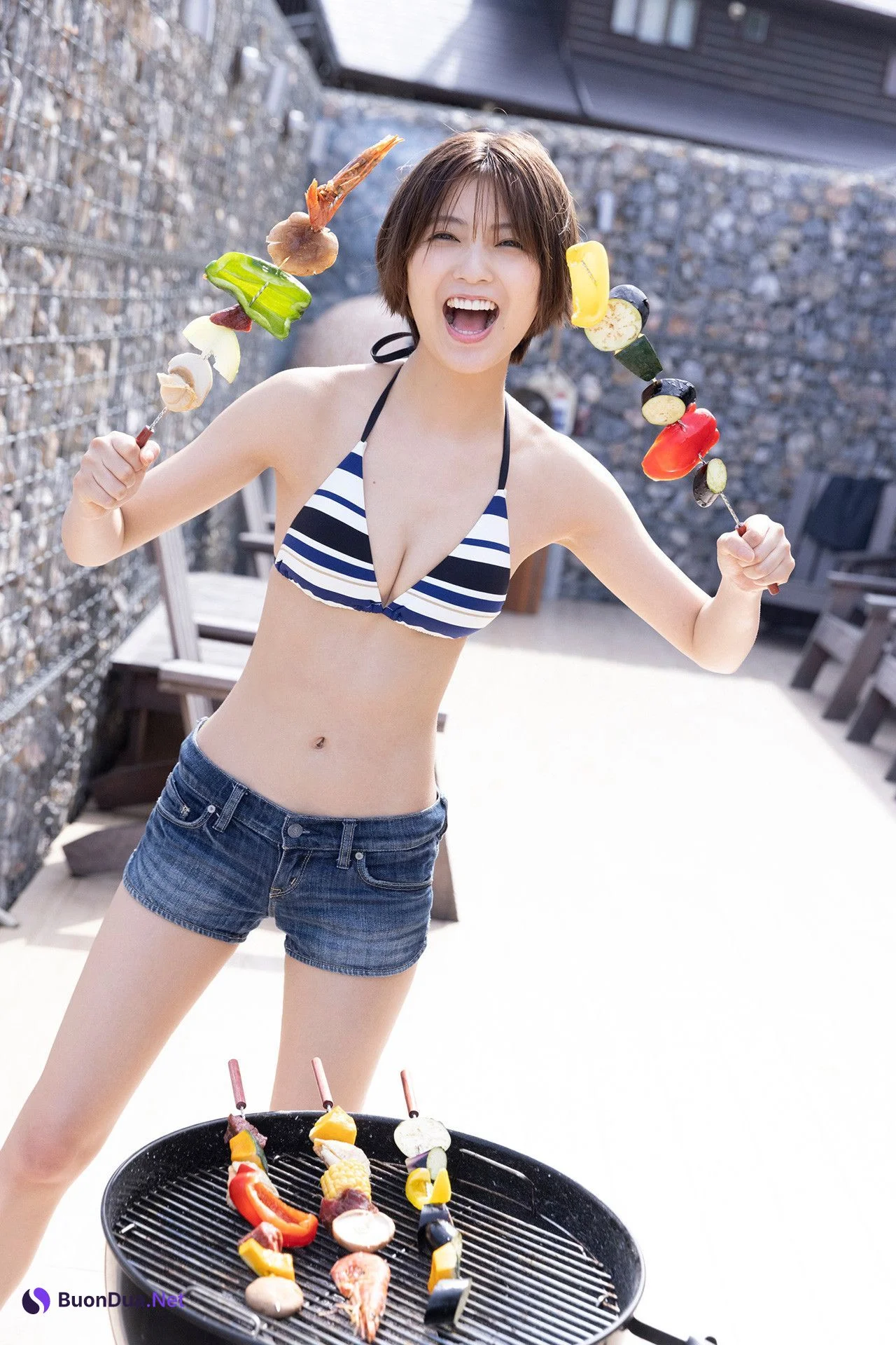 Mio Kudo 工藤美桜, FLASHデジタル写真集 「秘密の夏休み」 Set.03 - Photo 6