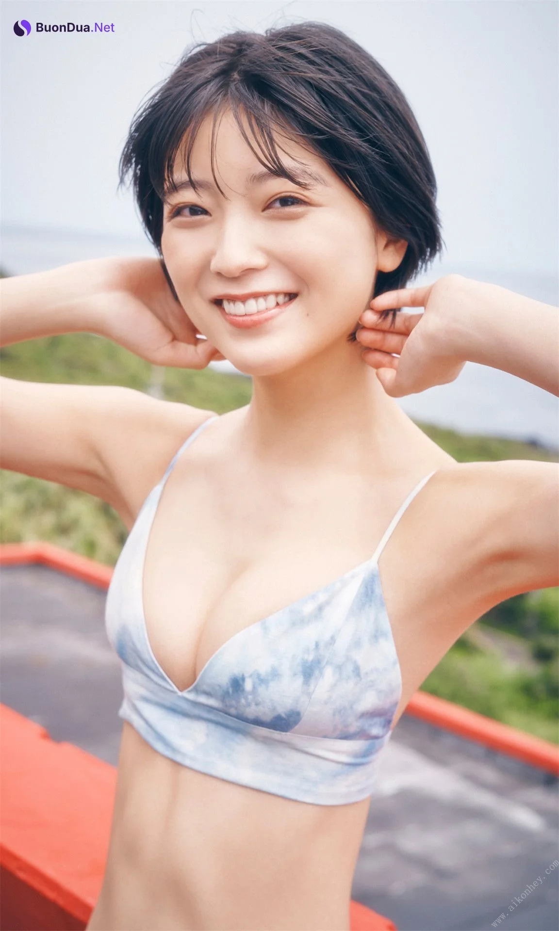 Mio Kudo 工藤美桜, 週プレ Photo Book 「夏の扉」 Set.02 - Photo 9