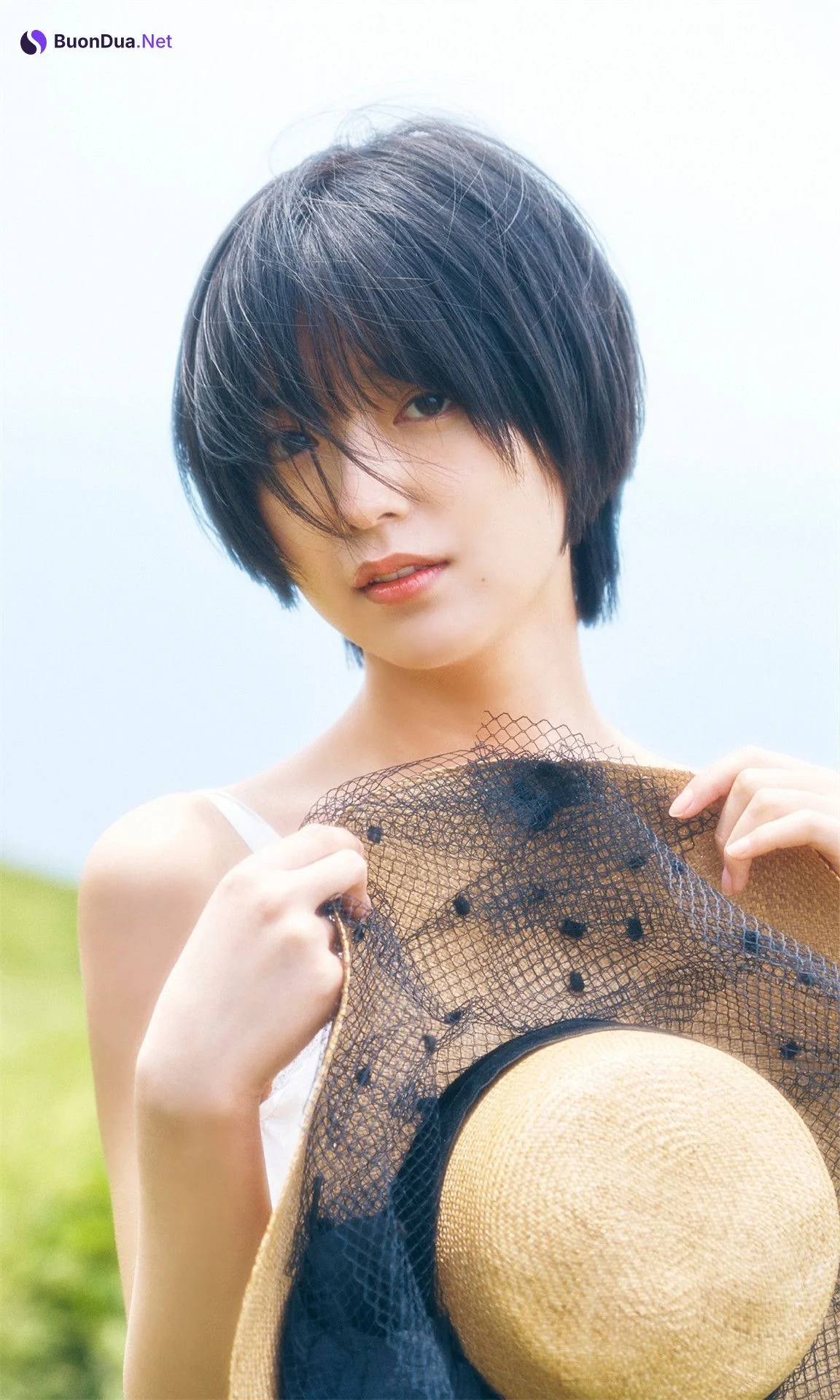Mio Kudo 工藤美桜, 週プレ Photo Book 「夏の扉」 Set.03 - Photo 3