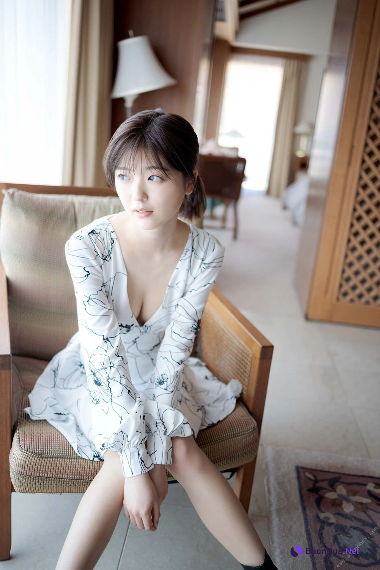 Mio Kudo 工藤美桜, ＦＲＩＤＡＹデジタル写真集 『秘密の旅』 Set.01 - Photo 6