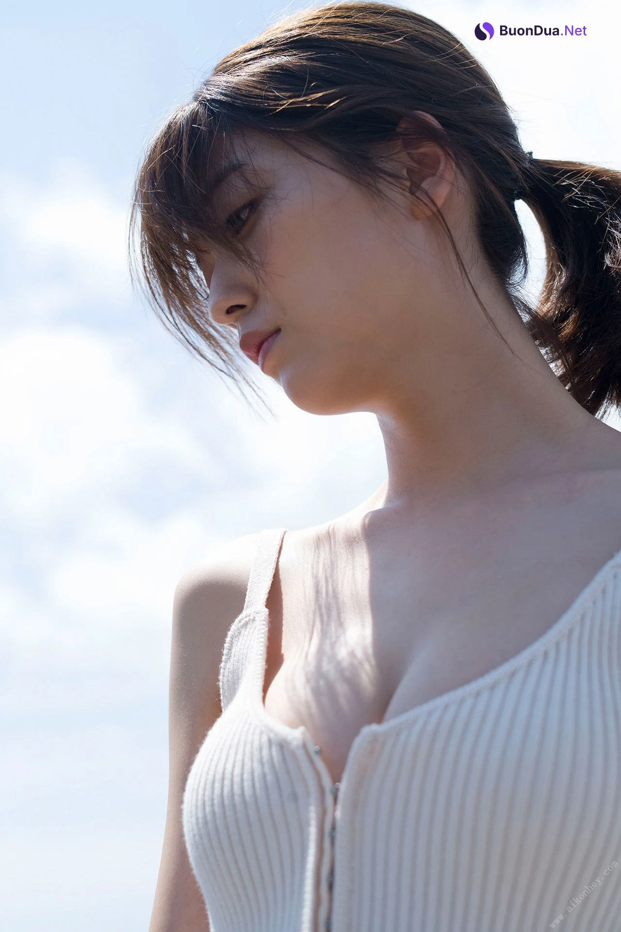 Mio Kudo 工藤美桜, ＦＲＩＤＡＹデジタル写真集 センチメンタルな柔肌 Set.02 - 사진 4