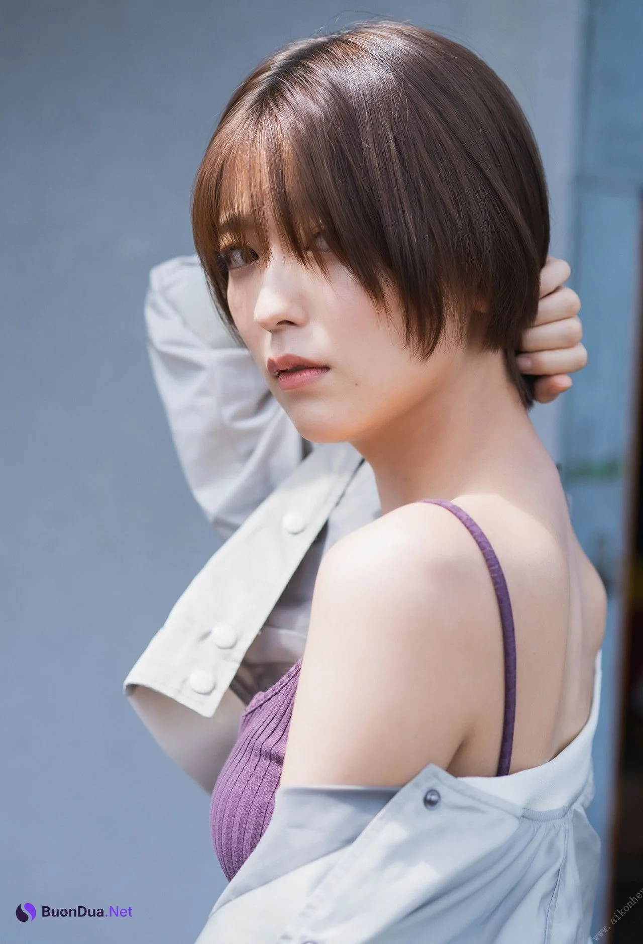 Mio Kudo 工藤美桜, デジタル限定 YJ Photo Book 「後ろ髪は引かれない」 Set.02 - Photo 2
