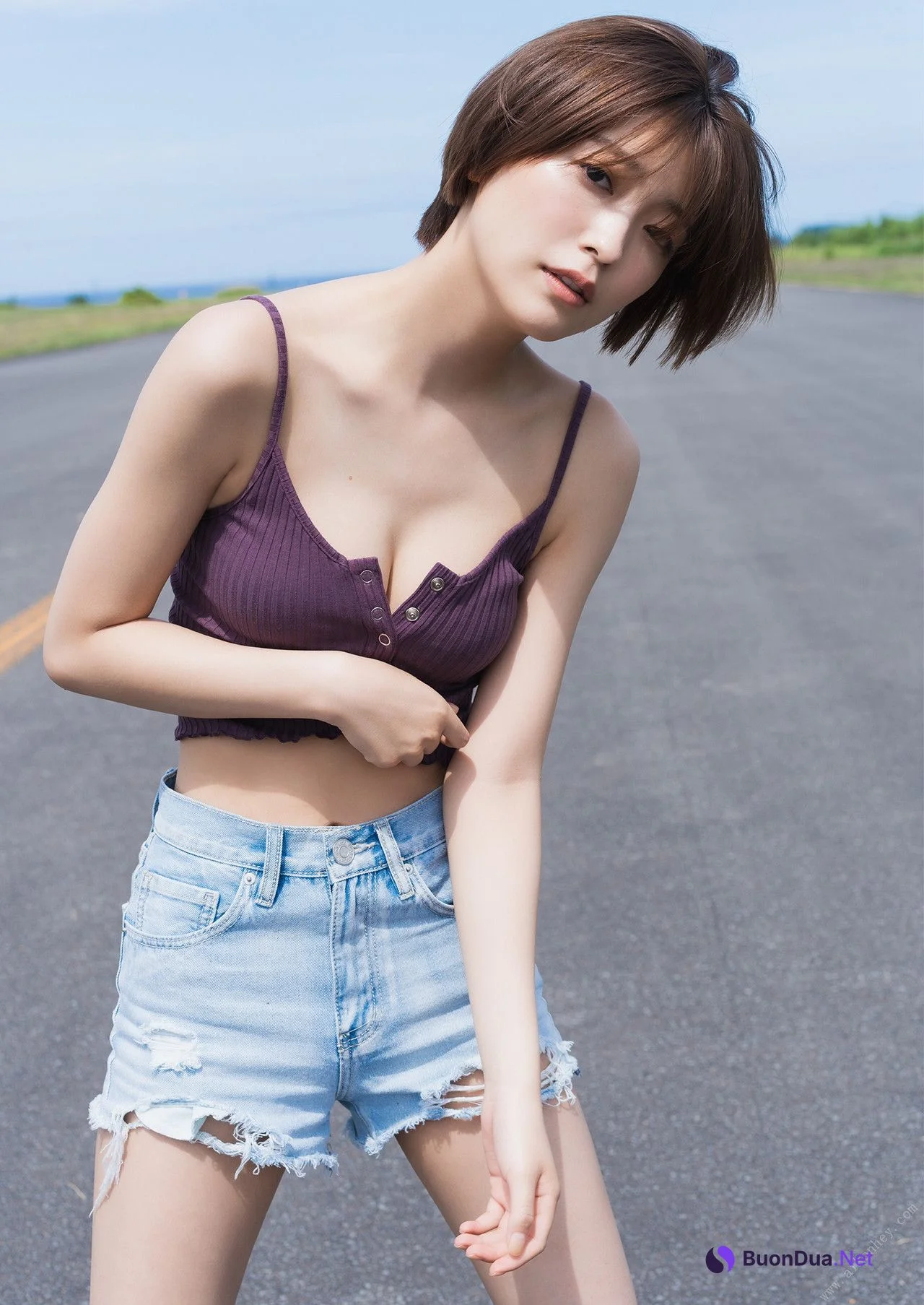 Mio Kudo 工藤美桜, デジタル限定 YJ Photo Book 「後ろ髪は引かれない」 Set.02 - Photo 8