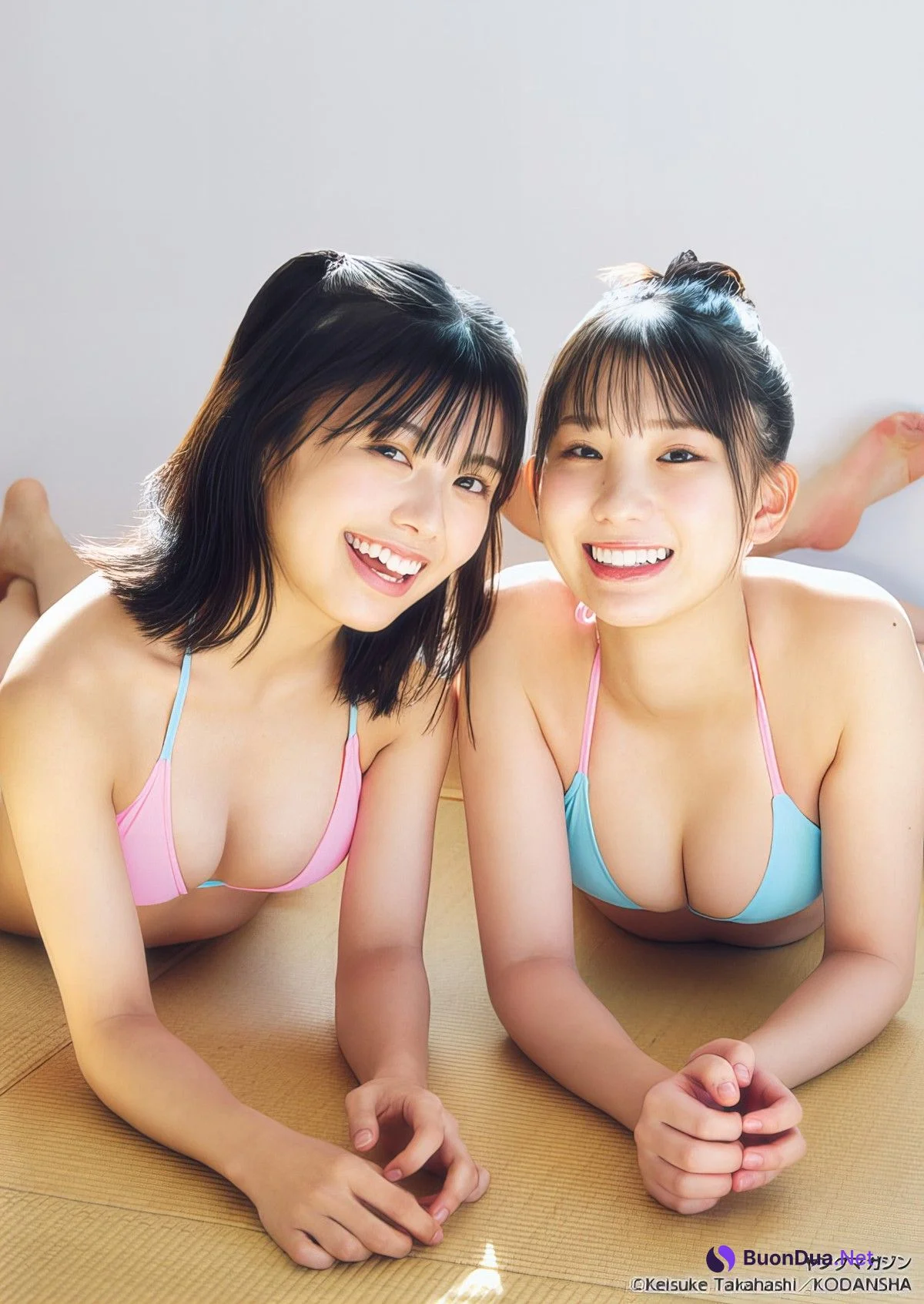 Mio Matsuda 松田実桜, Nozomi Nishio 西尾希美, Young Magazine Gekkan 2024 No.05 (月刊ヤングマガジン 2024年5号) - Photo 7
