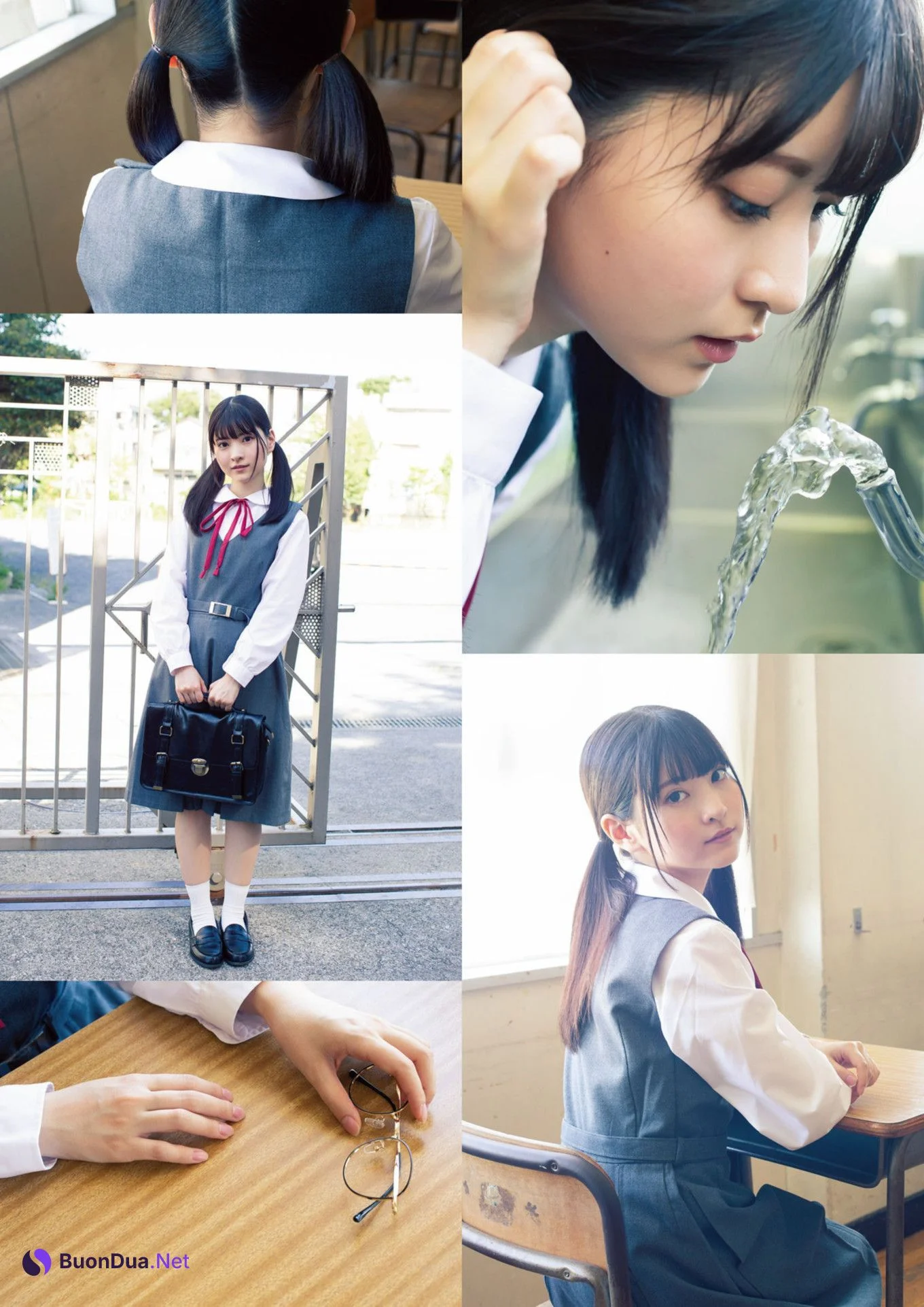 Mio Minato 水湊みお, Rui Takanashi 小鳥遊るい, ENTAME増刊 2021.10 魁!! ゼロイチ学園ビジュアルブック - Photo 12