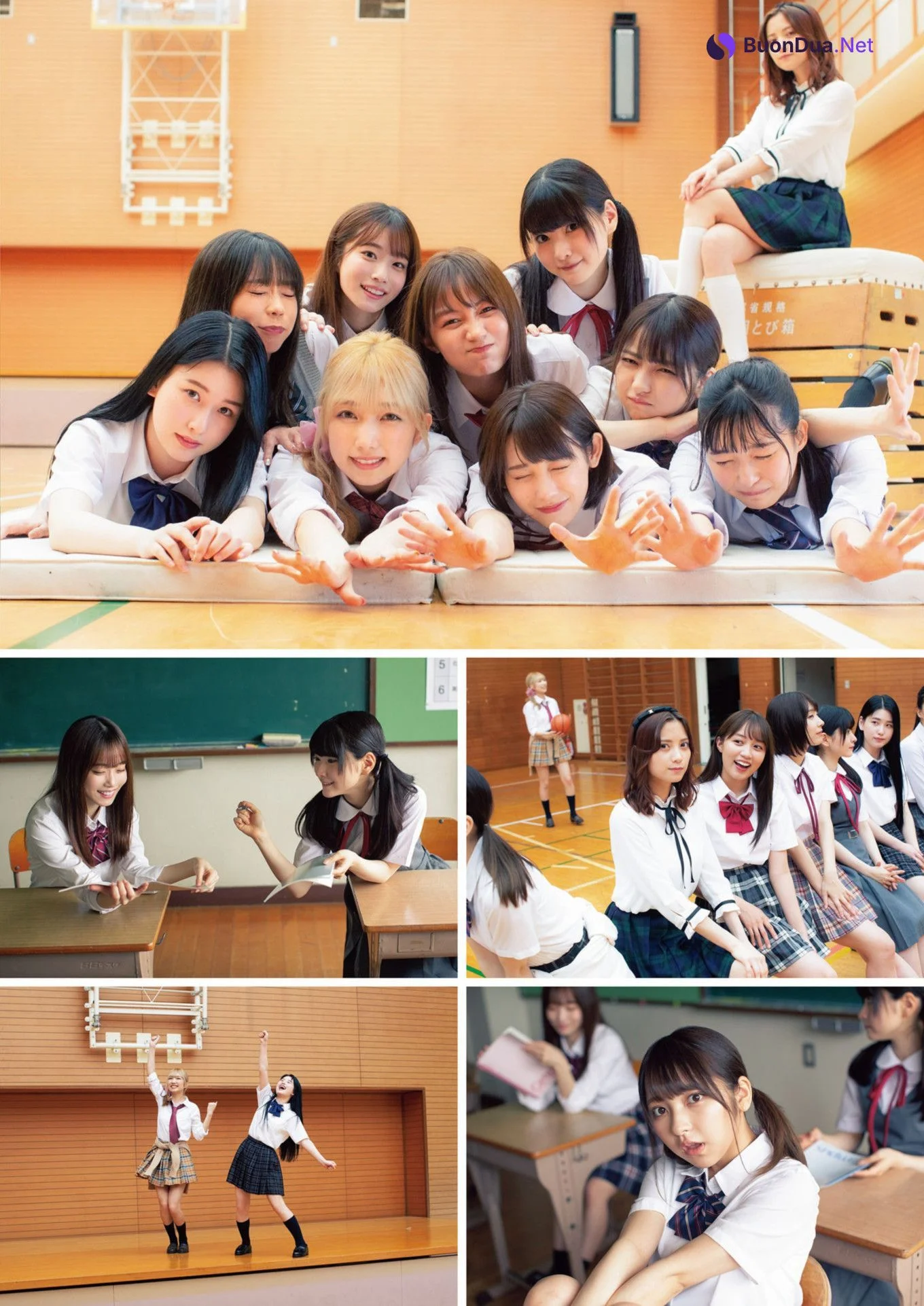 Mio Minato 水湊みお, Rui Takanashi 小鳥遊るい, ENTAME増刊 2021.10 魁!! ゼロイチ学園ビジュアルブック - Photo 17