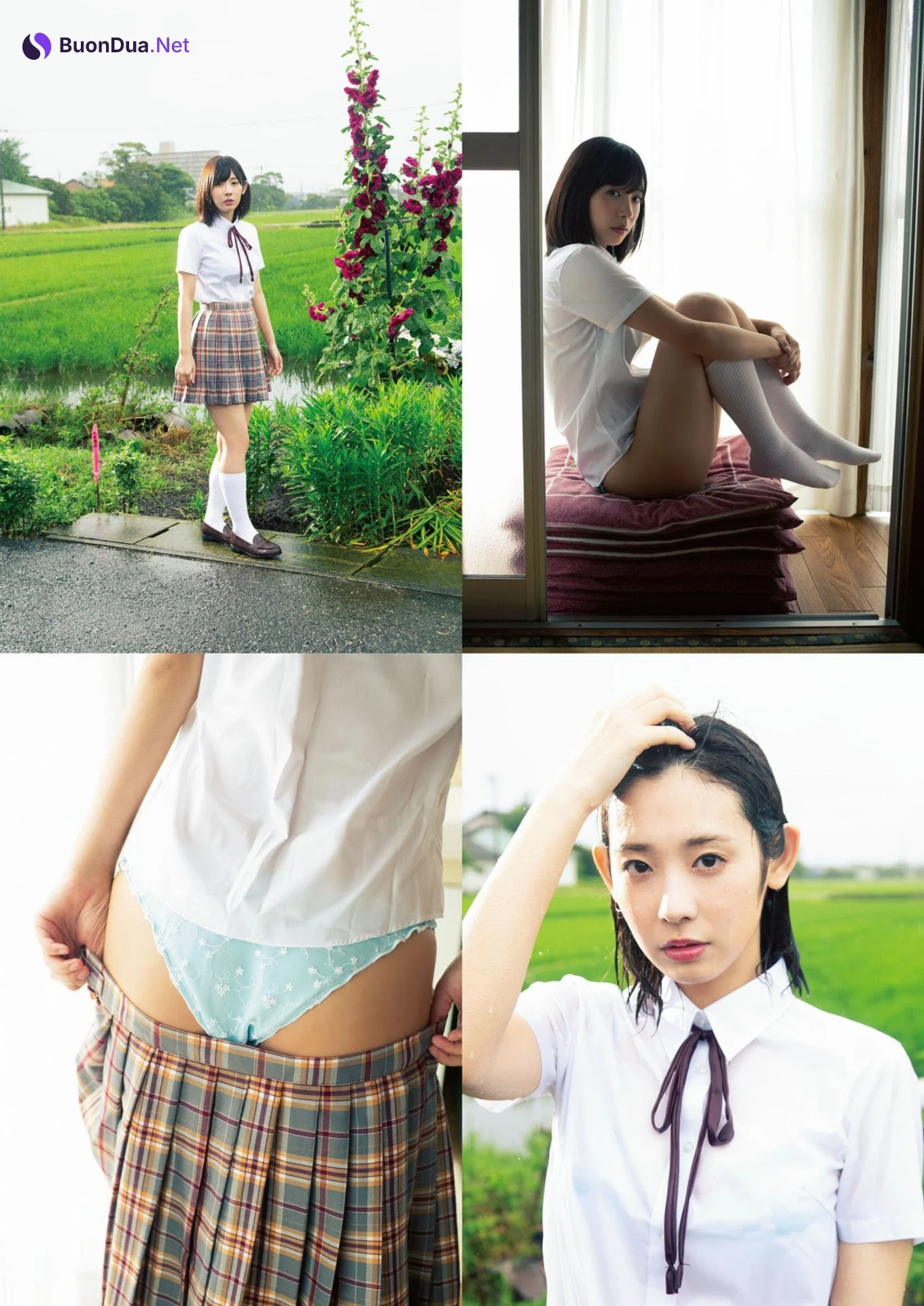 Mio Minato 水湊みお, Rui Takanashi 小鳥遊るい, ENTAME増刊 2021.10 魁!! ゼロイチ学園ビジュアルブック - Photo 5