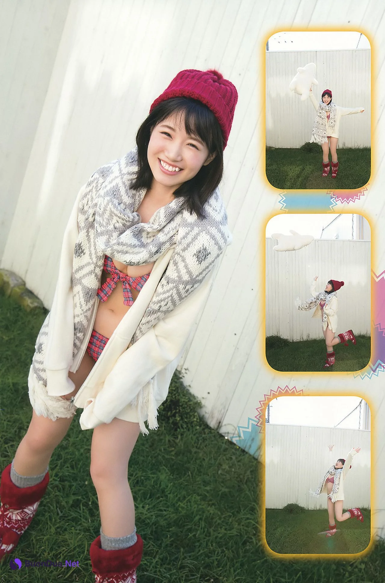 Mio Tomonaga 朝長美桜, Young Gangan 2017 No.03 (ヤングガンガン 2017年3号) - Photo 12