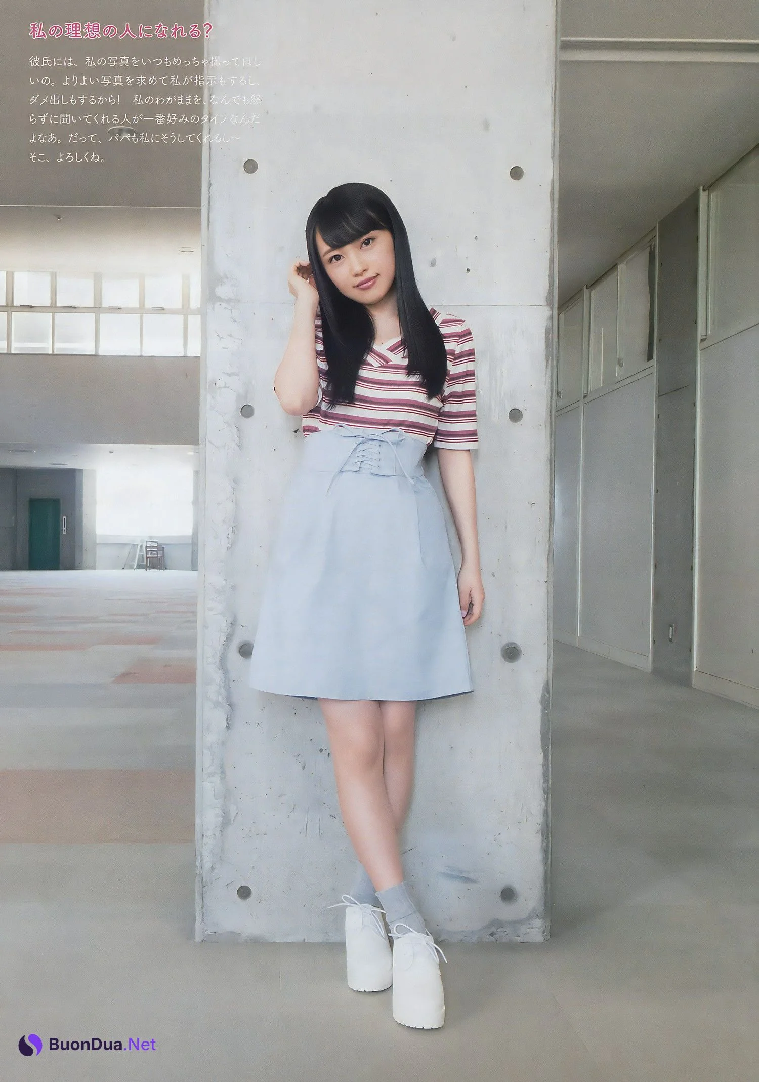 Mion Mukaichi 向井地美音, Big Comic Spirits 2017 No.32 (ビッグコミックスピリッツ 2017年32号) - Photo 4