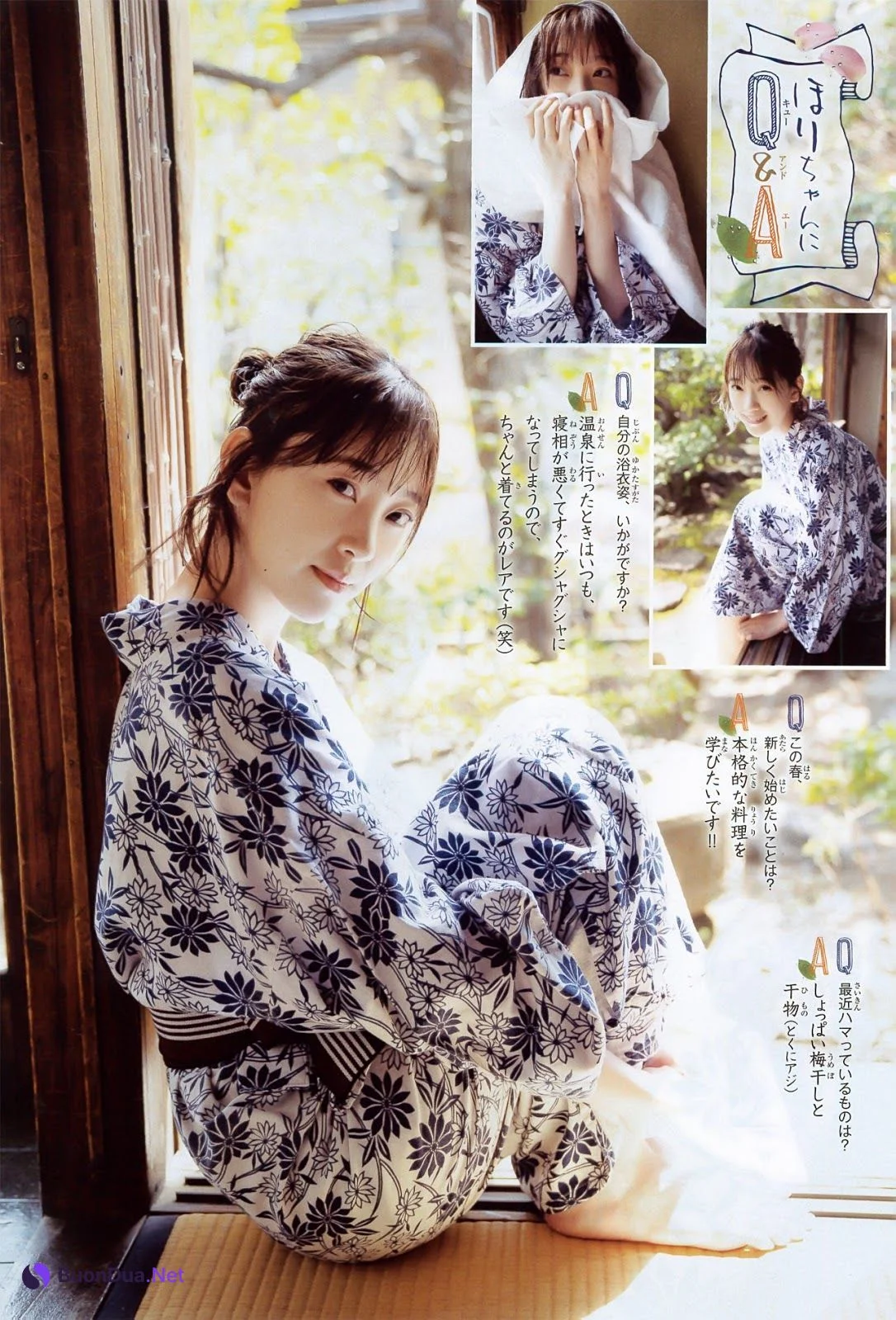 Miona Hori 堀未央奈, Shonen Champion 2019 No.20 (少年チャンピオン 2019年20号) - Photo 5