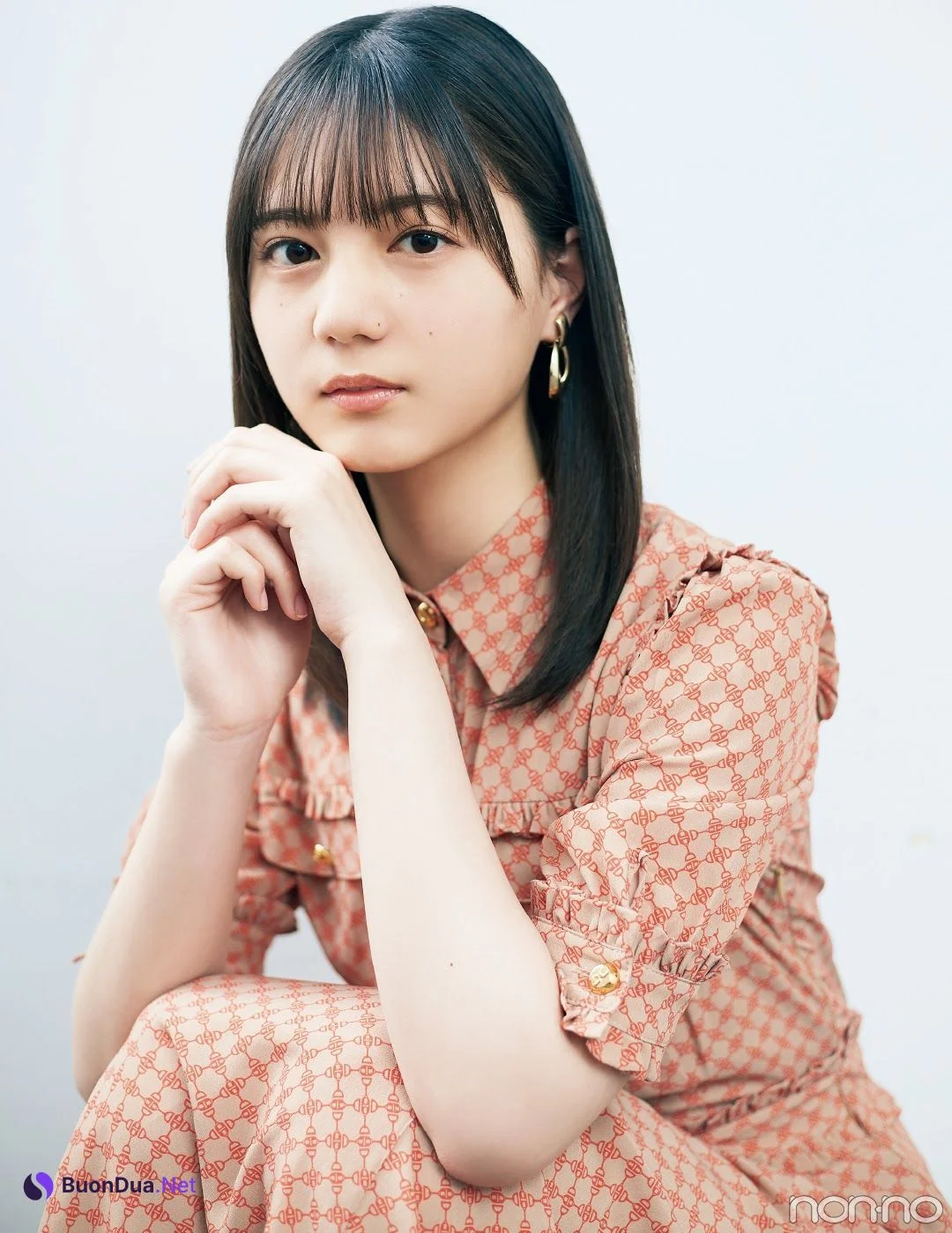 Mirei Sasaki 佐々木美玲, Nao Kosaka 小坂菜緒, Non-no Magazine 2021.06 - Photo 6